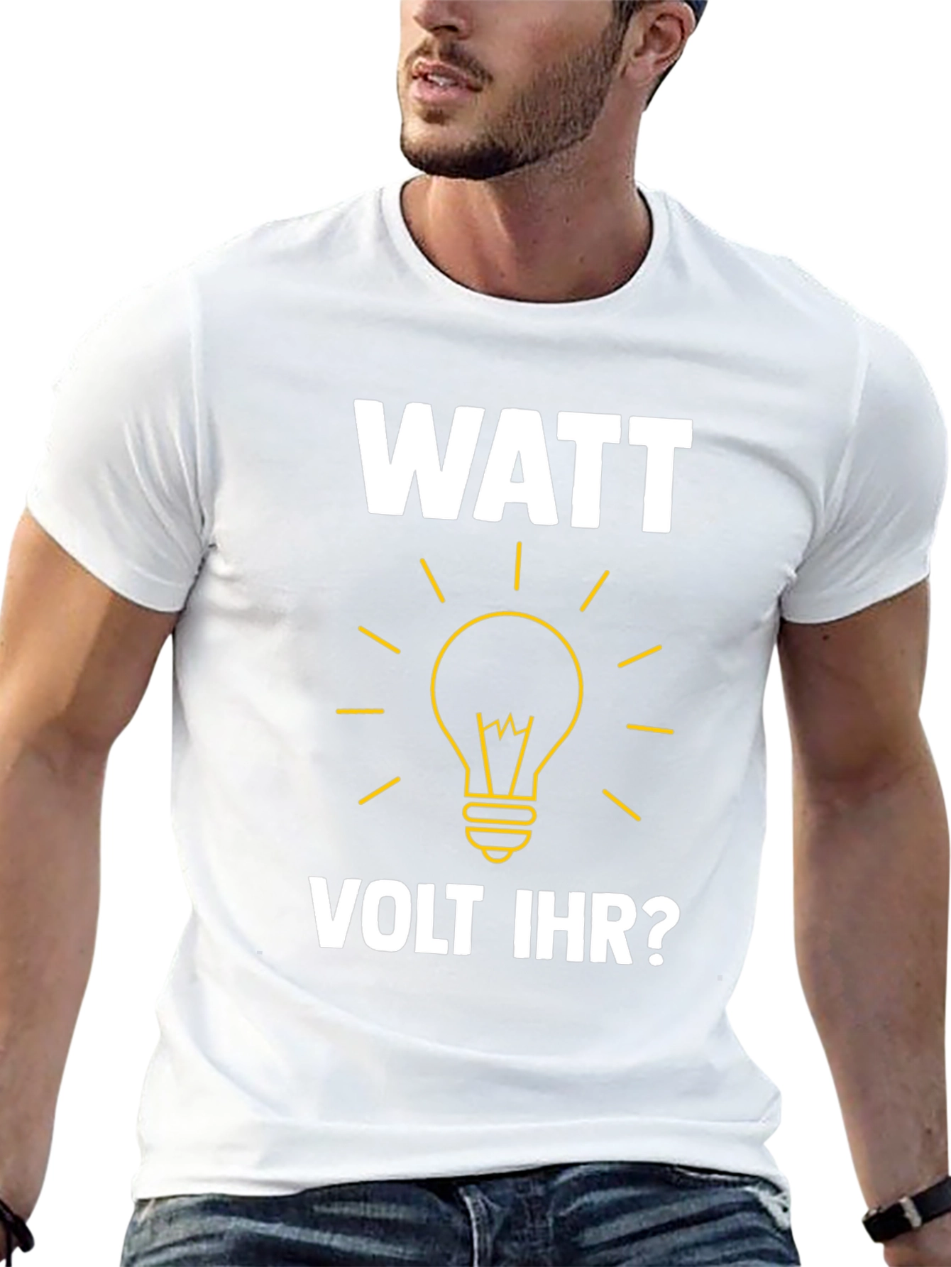 Watt Volt Ihr? Funny Electrical Humor T-Shirt