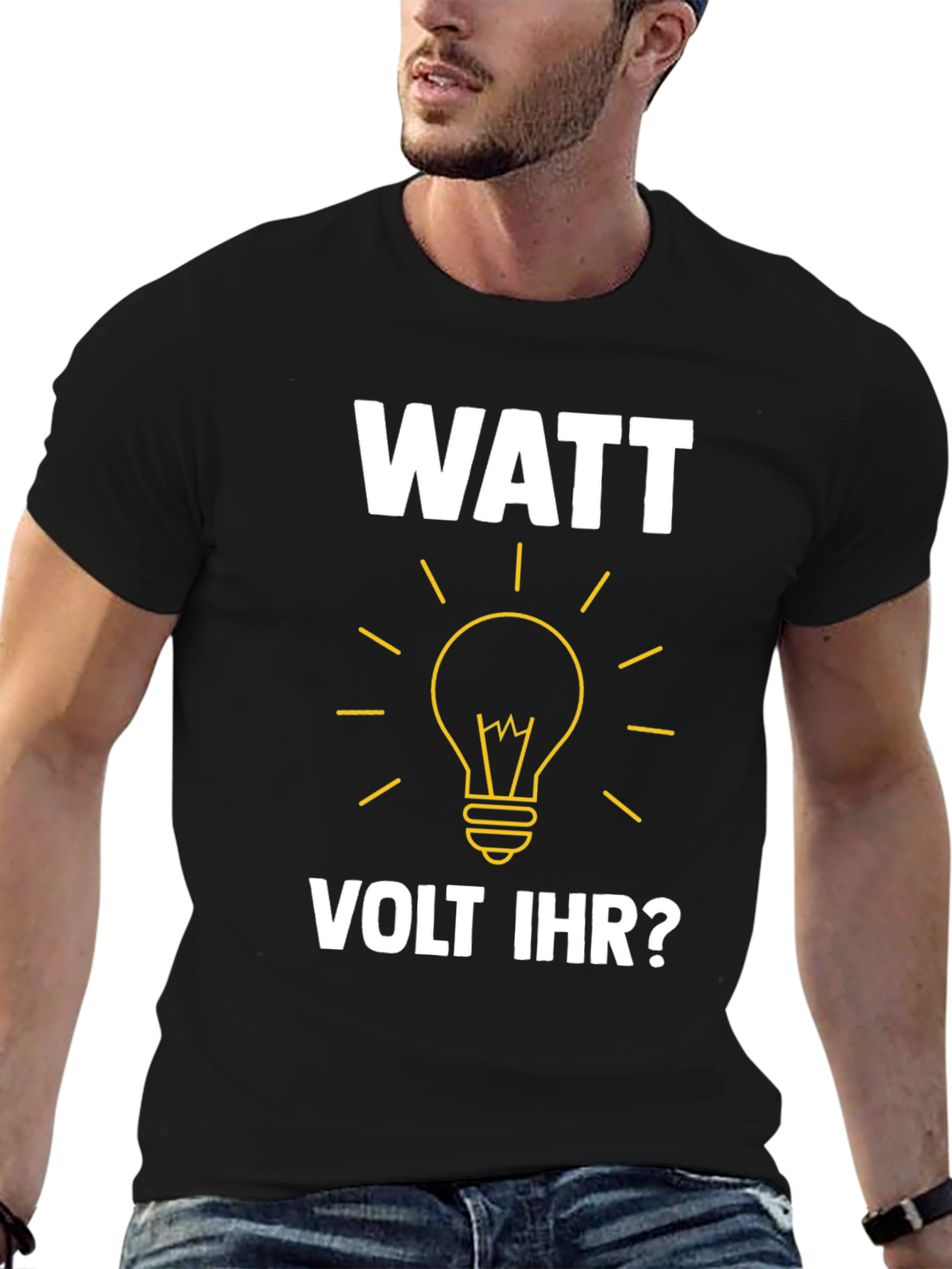 Watt Volt Ihr? Funny Electrical Humor T-Shirt