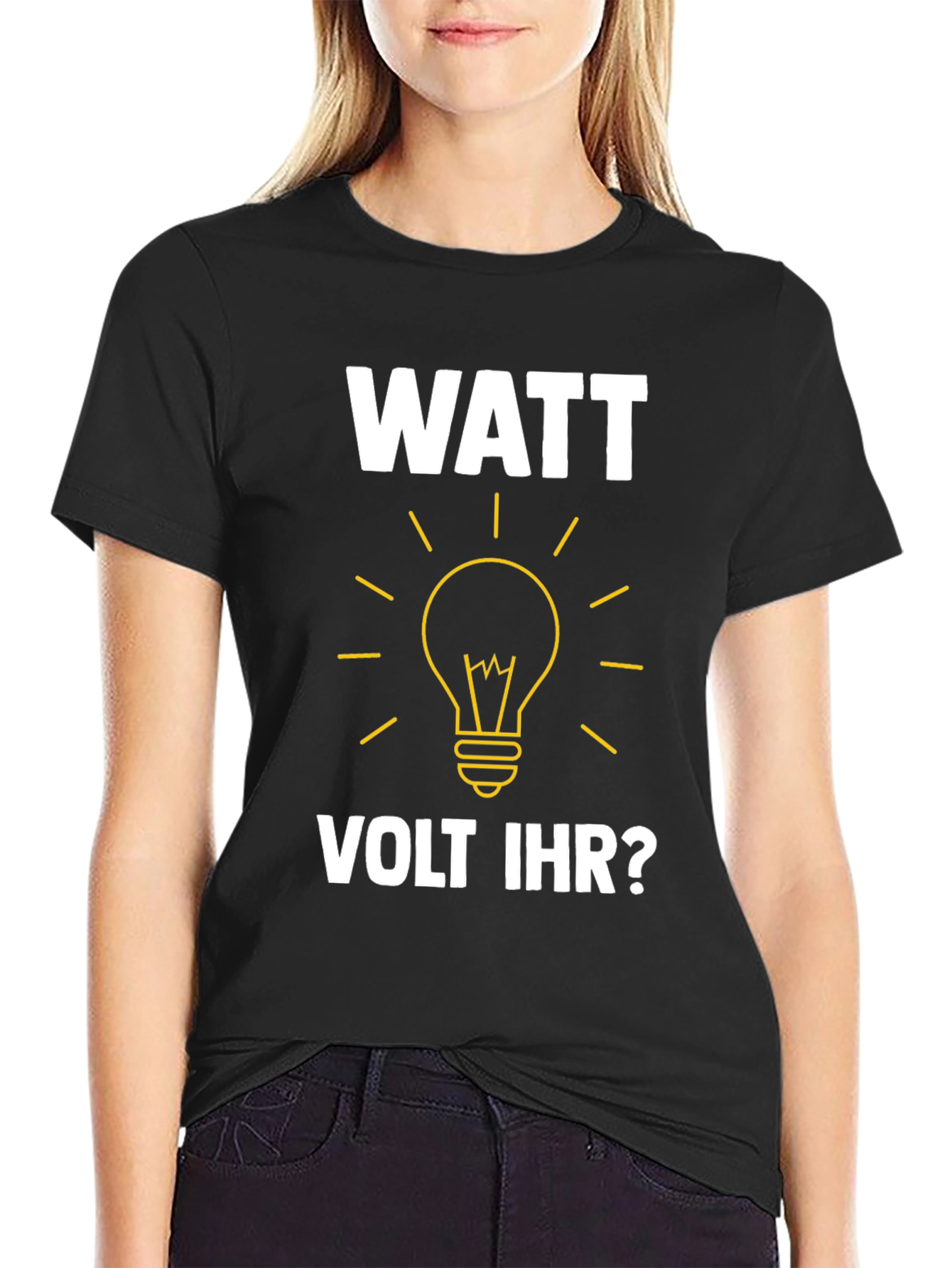 Watt Volt Ihr? Funny Electrical Humor T-Shirt