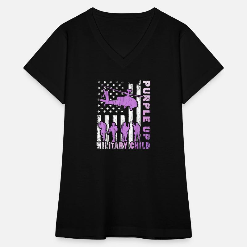 Purple Up For Military Kids Us Soldier Army And