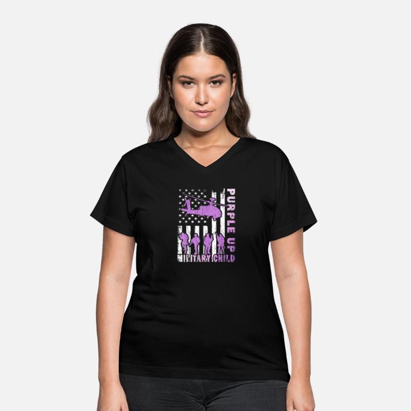 Purple Up For Military Kids Us Soldier Army And