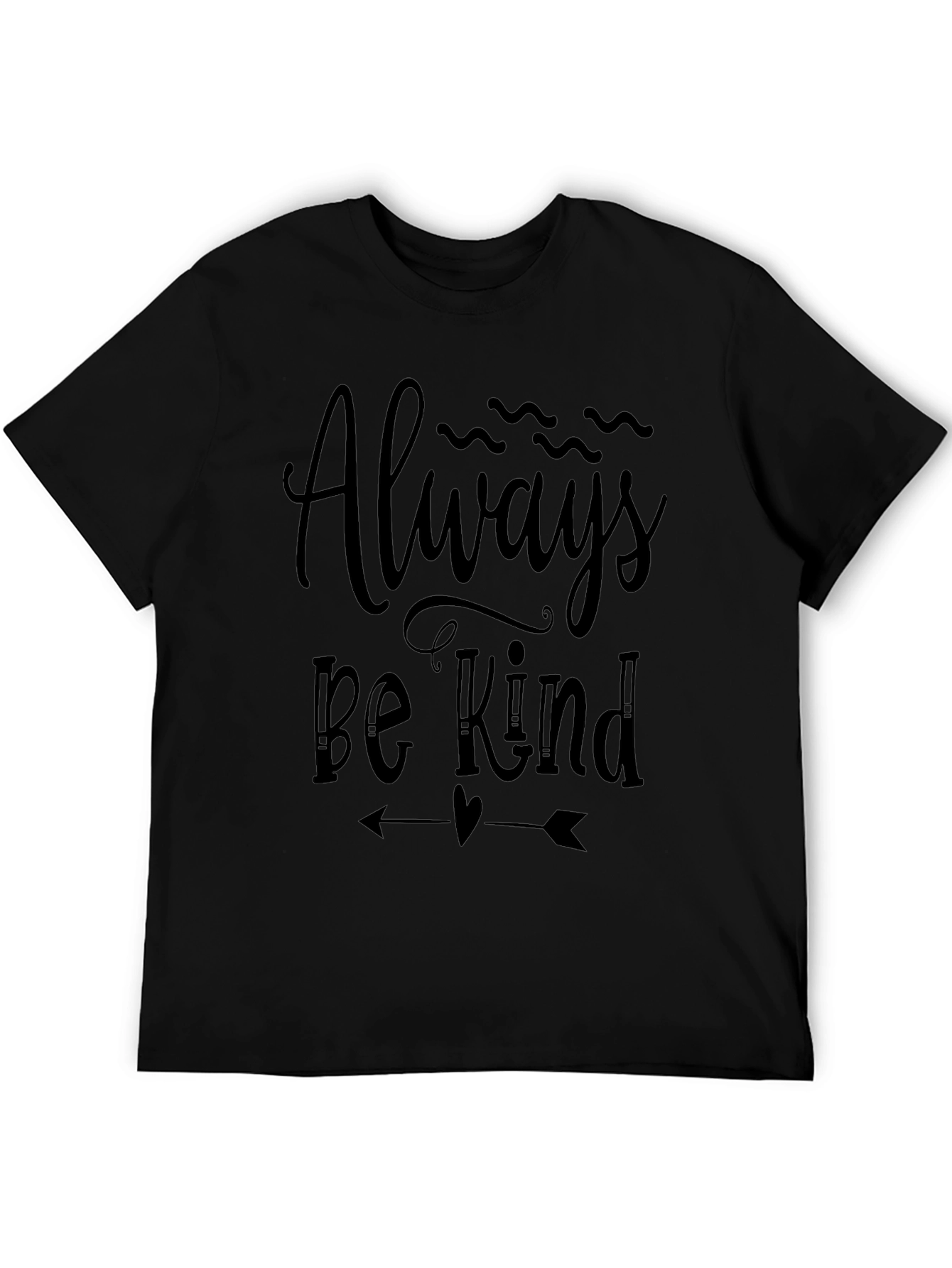 Always Be Kind Graphic T-Shirt - Black
