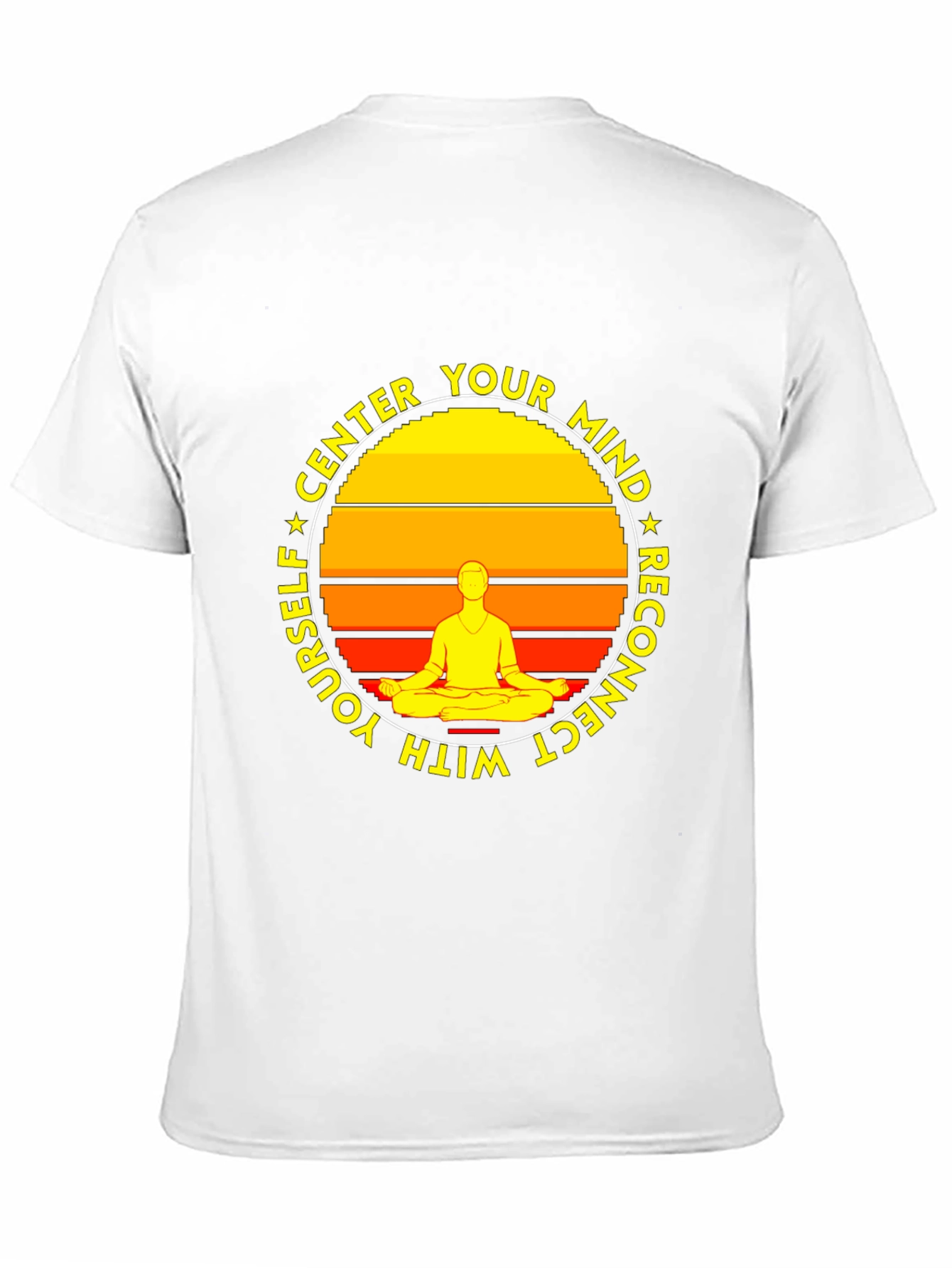 Center Your Mind T-Shirt - Meditate and Reconnect