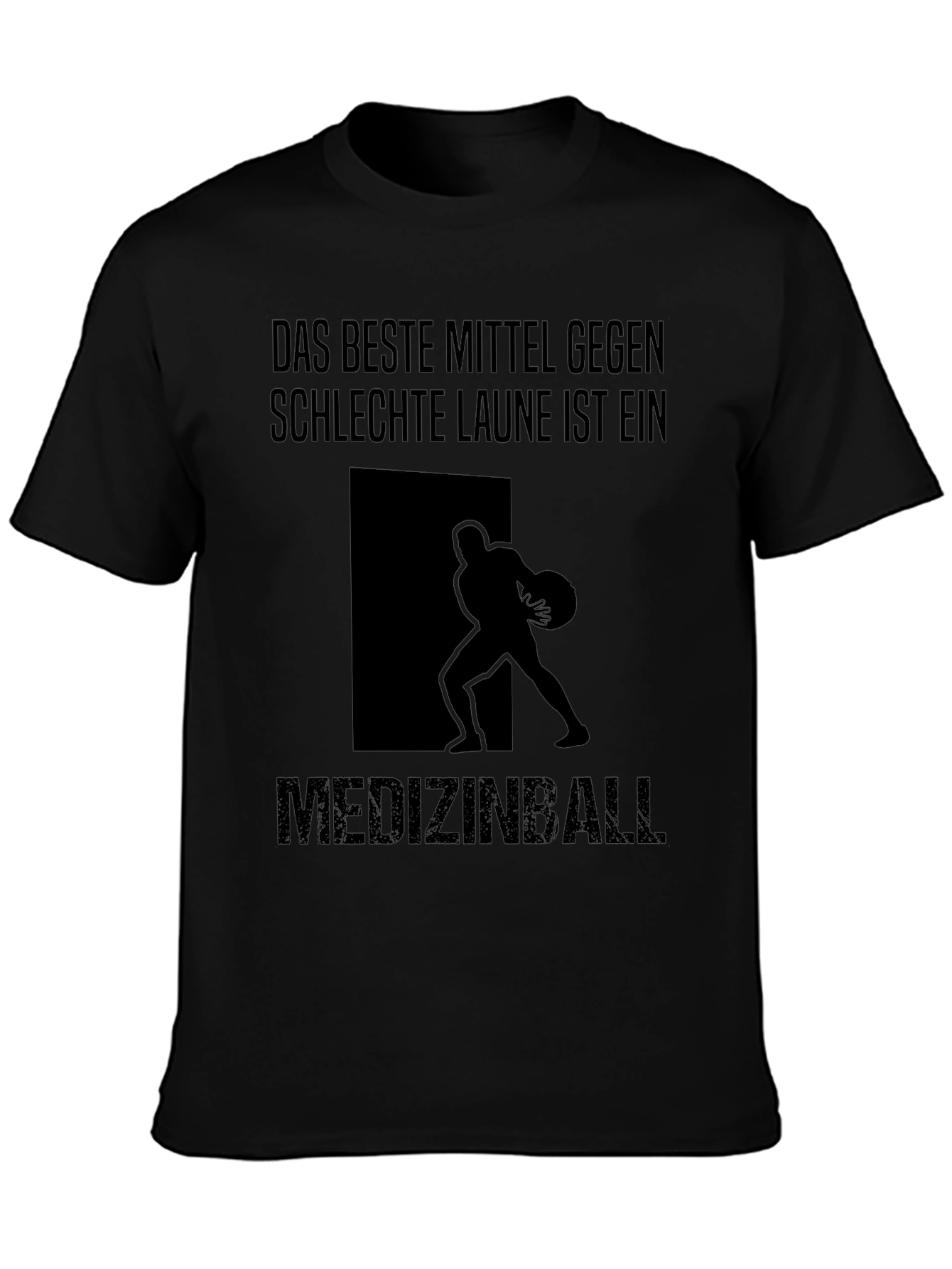 Funny Fitness Medicine Ball T-Shirt