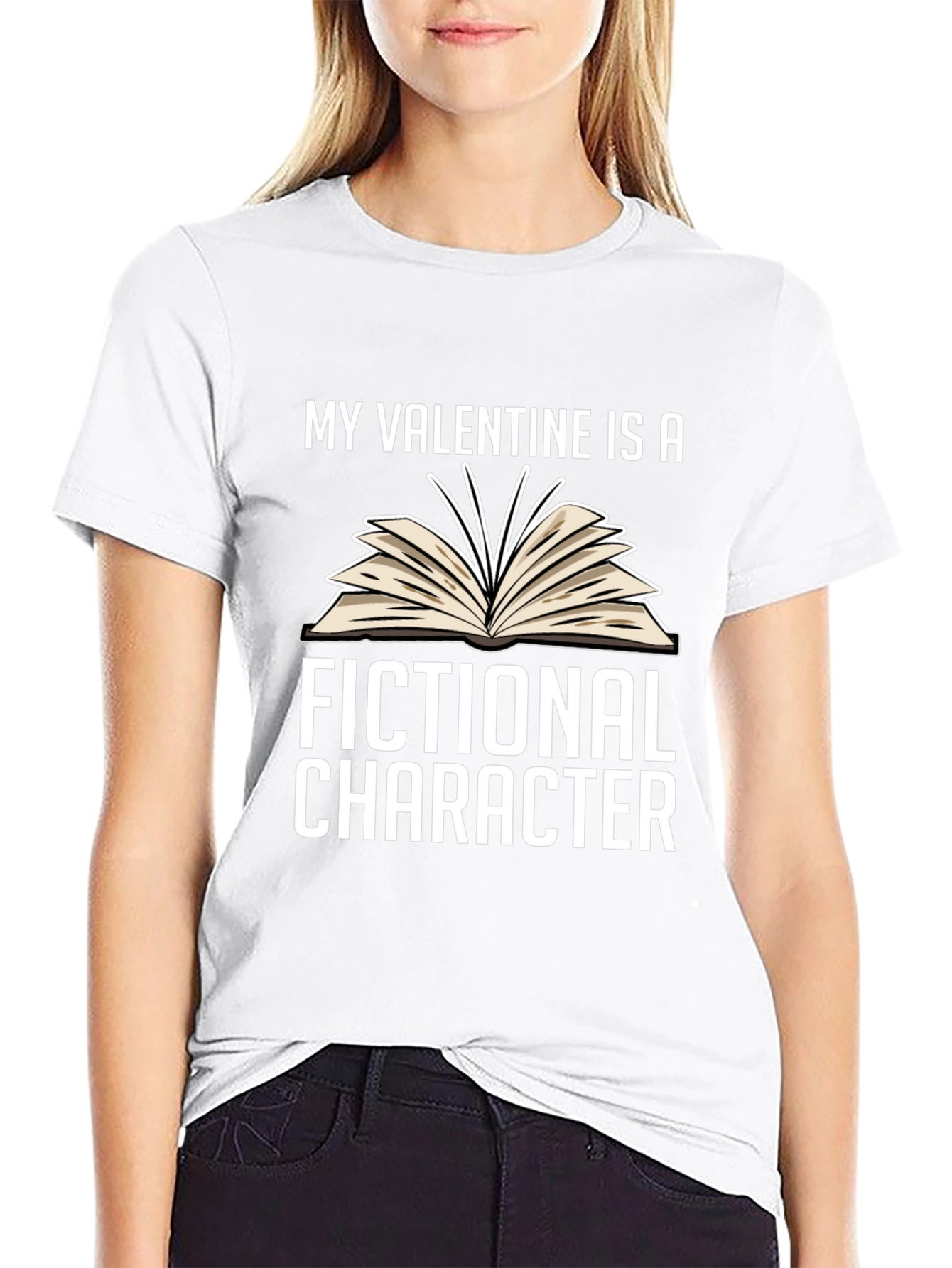 Fictional Character Valentine T-Shirt - Book Lover Tee