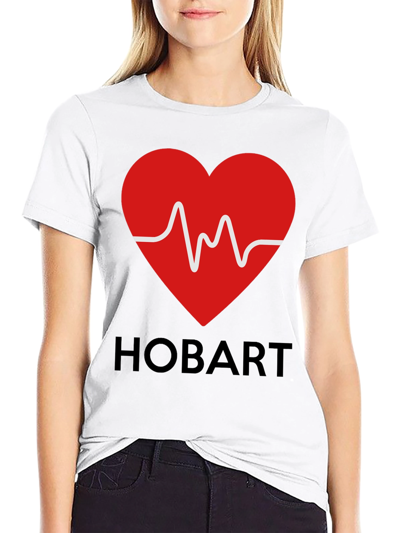 Hobart Heartbeat Graphic T-Shirt - Stylish & Unique