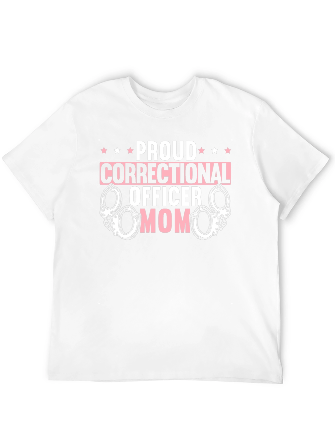 Proud Correctional Officer Mom Graphic Tee