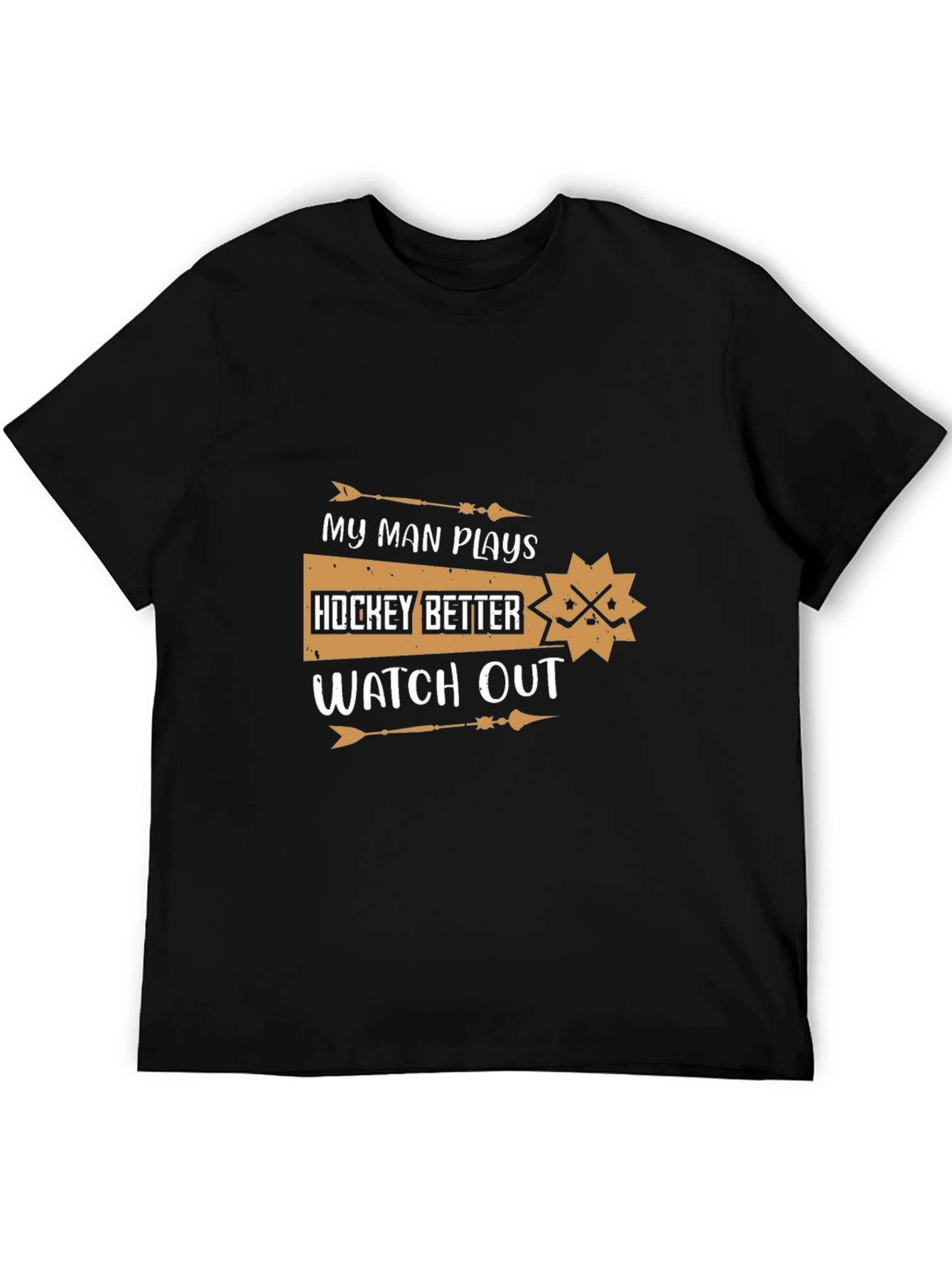 My Man Plays Hockey T-Shirt