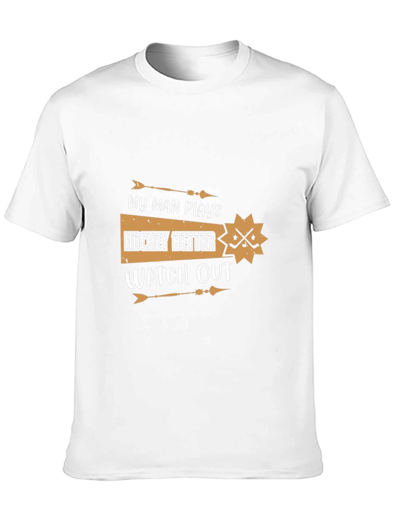 My Man Plays Hockey T-Shirt
