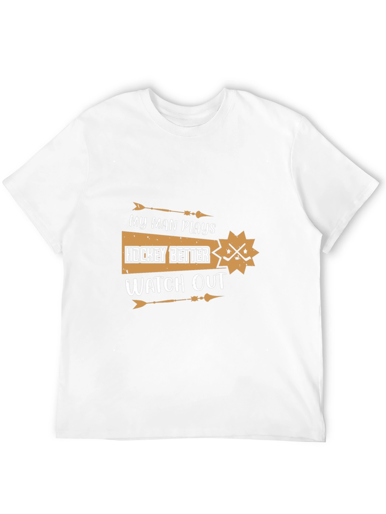 My Man Plays Hockey T-Shirt