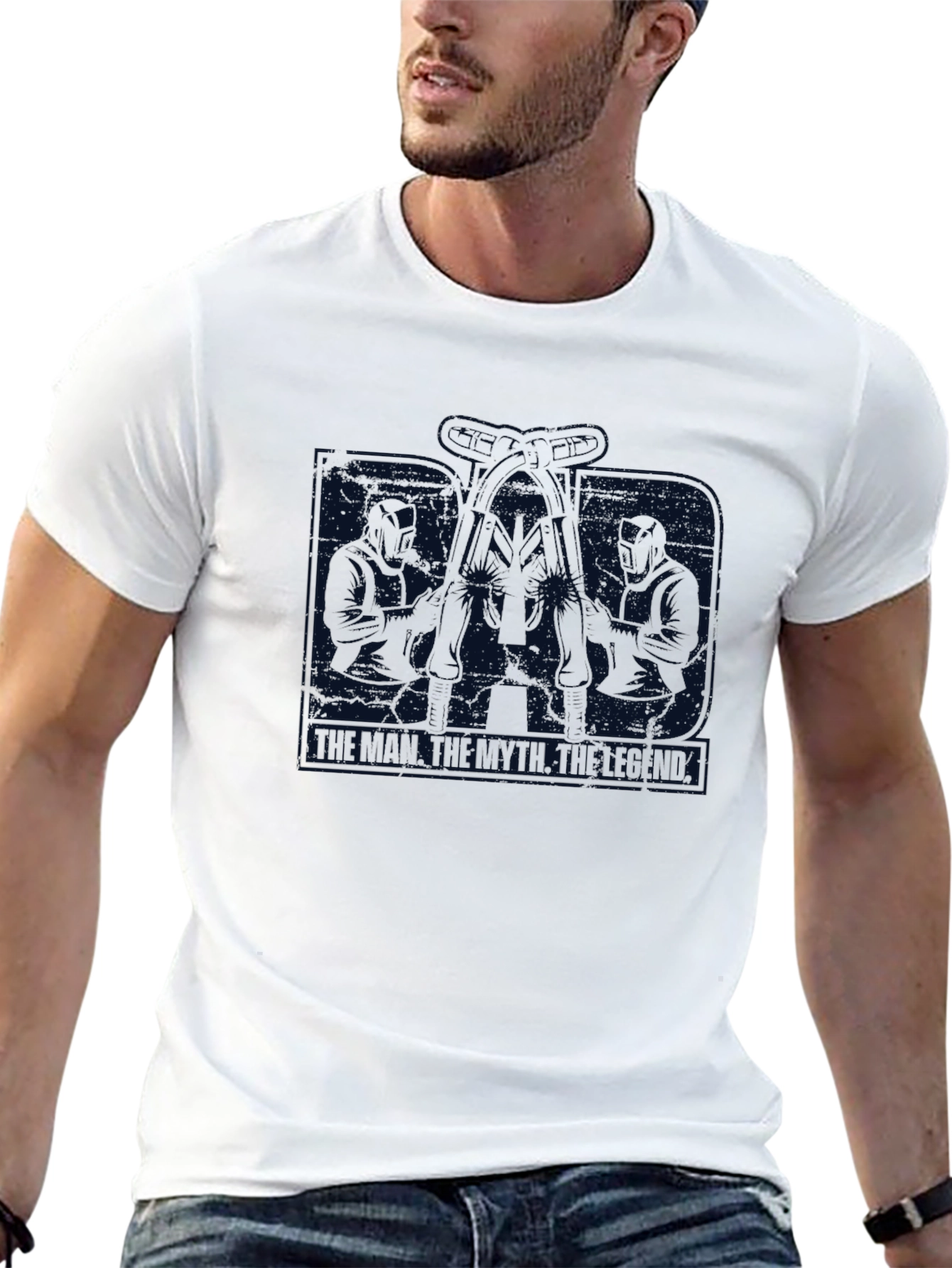 Mens Graphic Tee - Hockey Legend Design