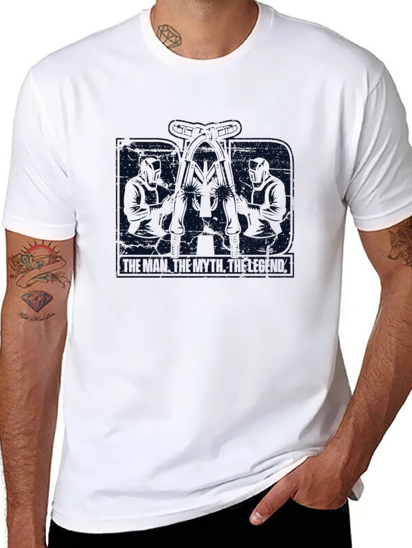 Mens Graphic Tee - Hockey Legend Design