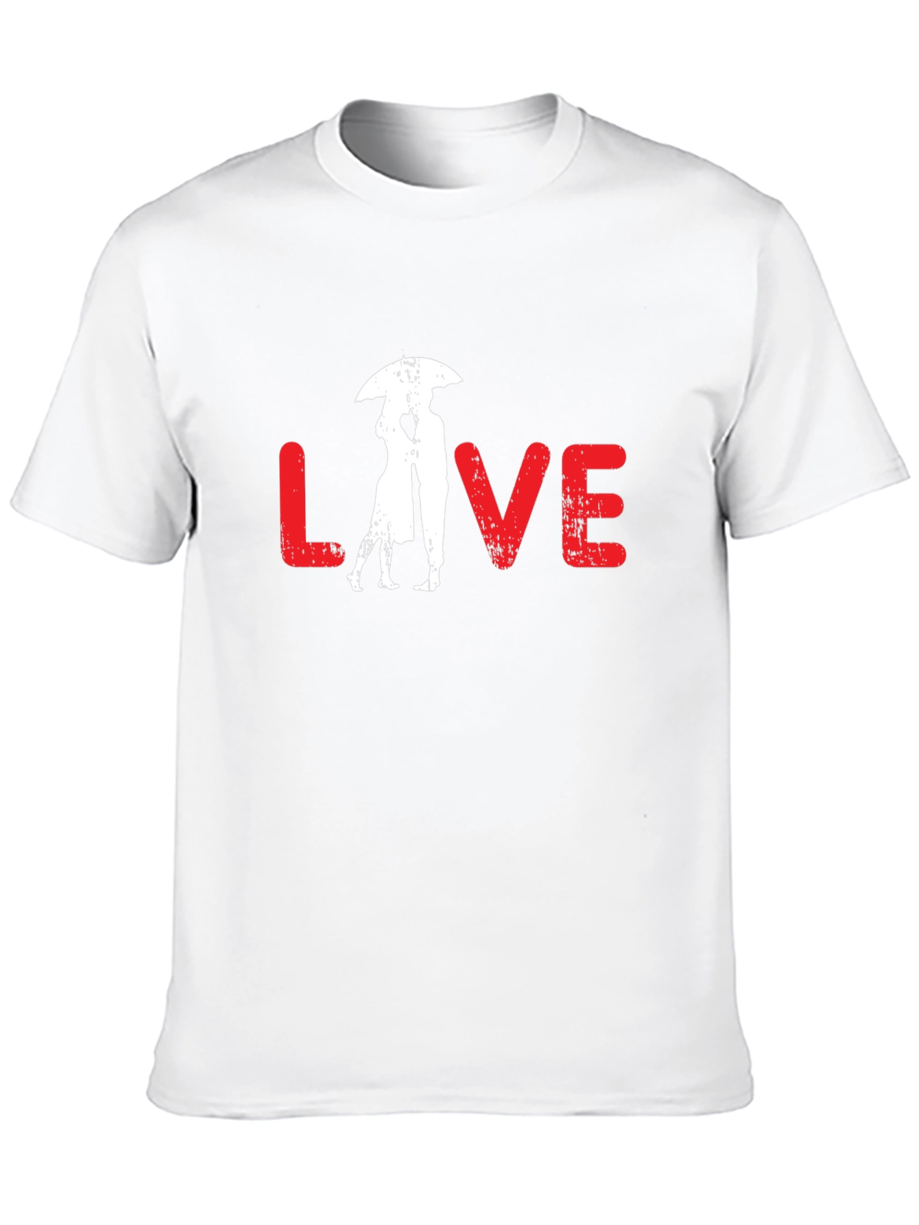 Love Umbrella Graphic Tee - Black