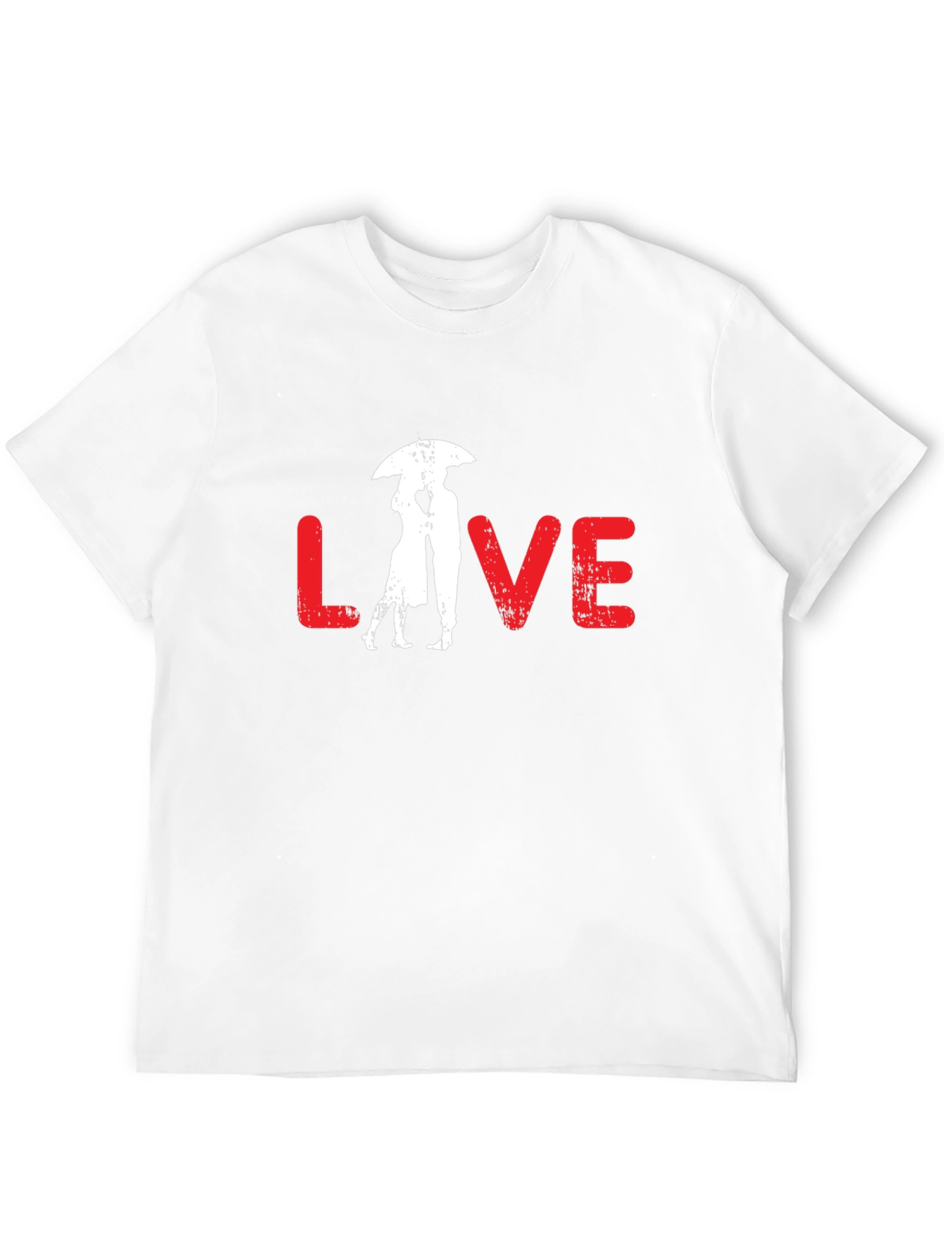 Love Umbrella Graphic Tee - Black