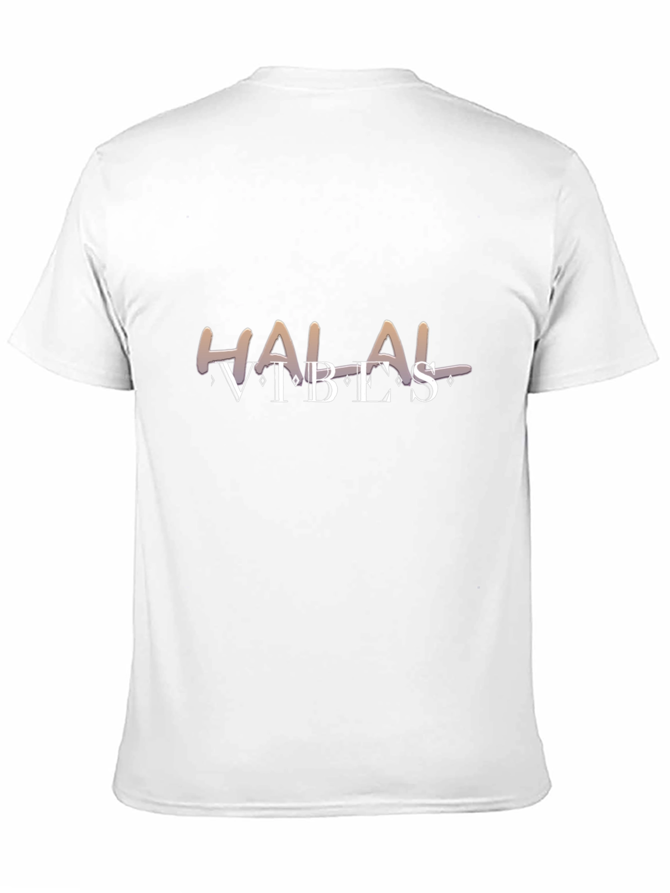 Halal Vibes Black T-Shirt - Casual Style