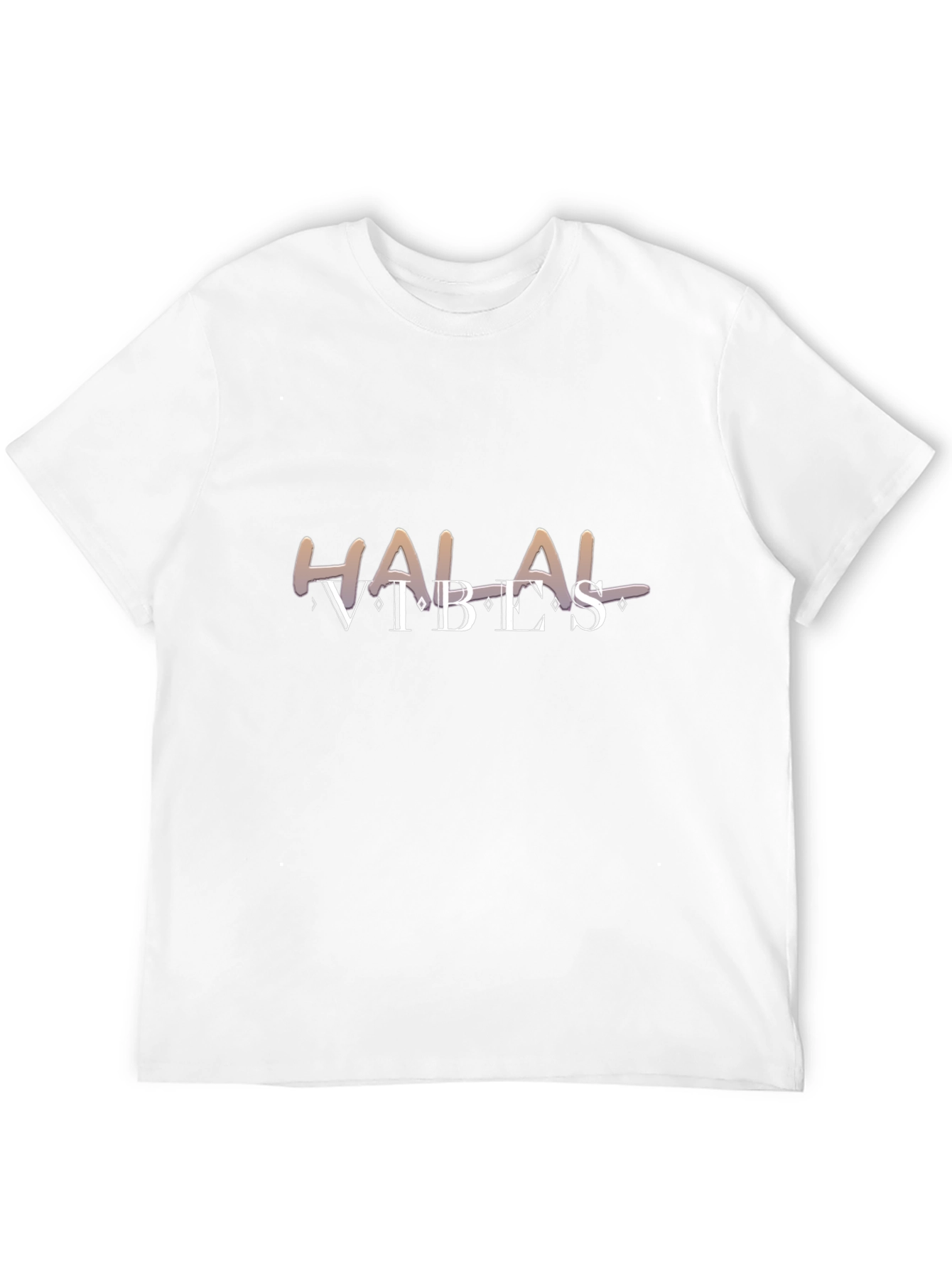 Halal Vibes Black T-Shirt - Casual Style