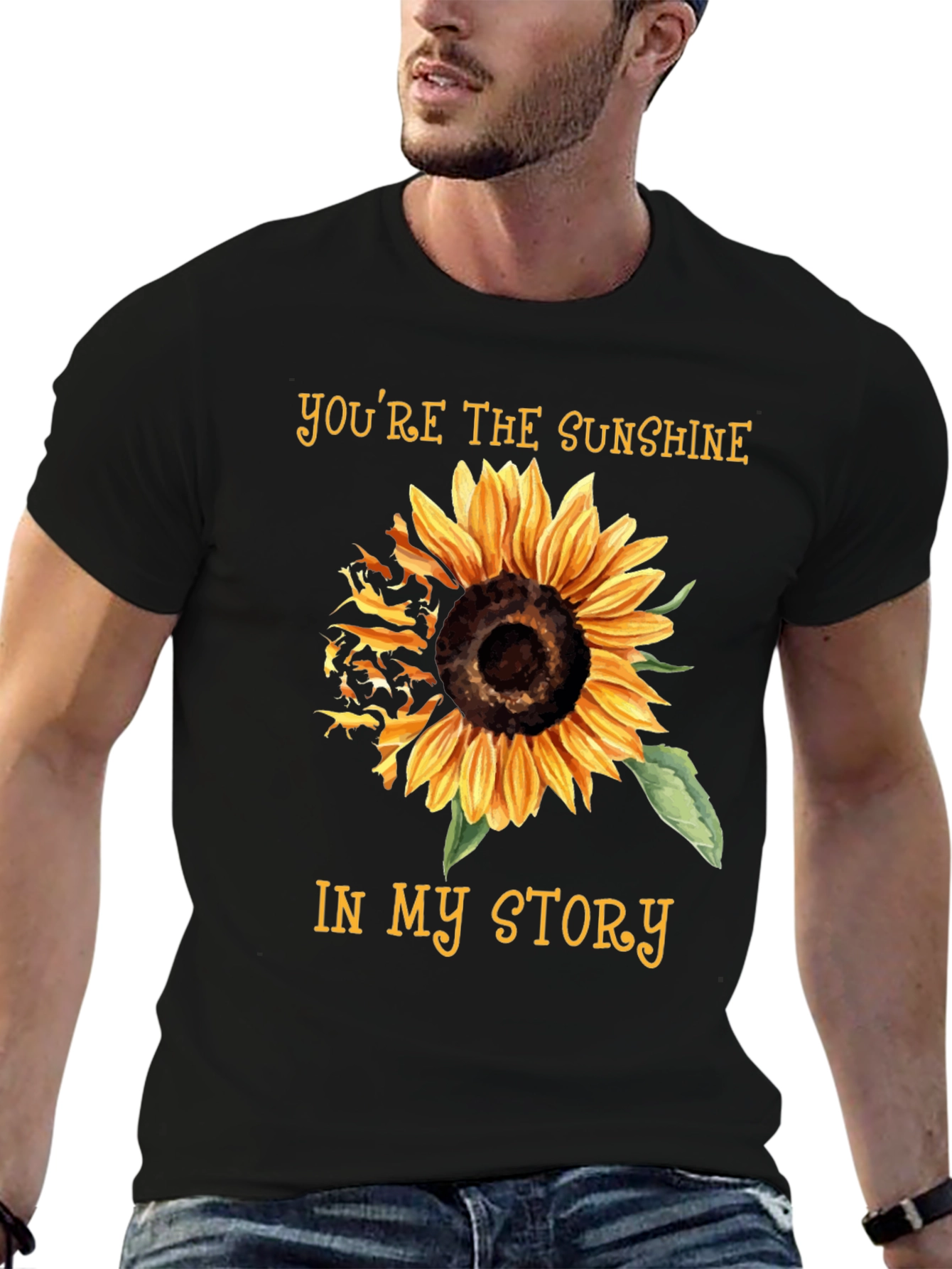 Sunflower Graphic Tee - Youre the Sunshine
