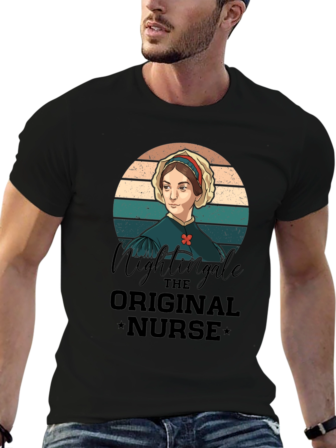 Nightingale Nurse Graphic Tee