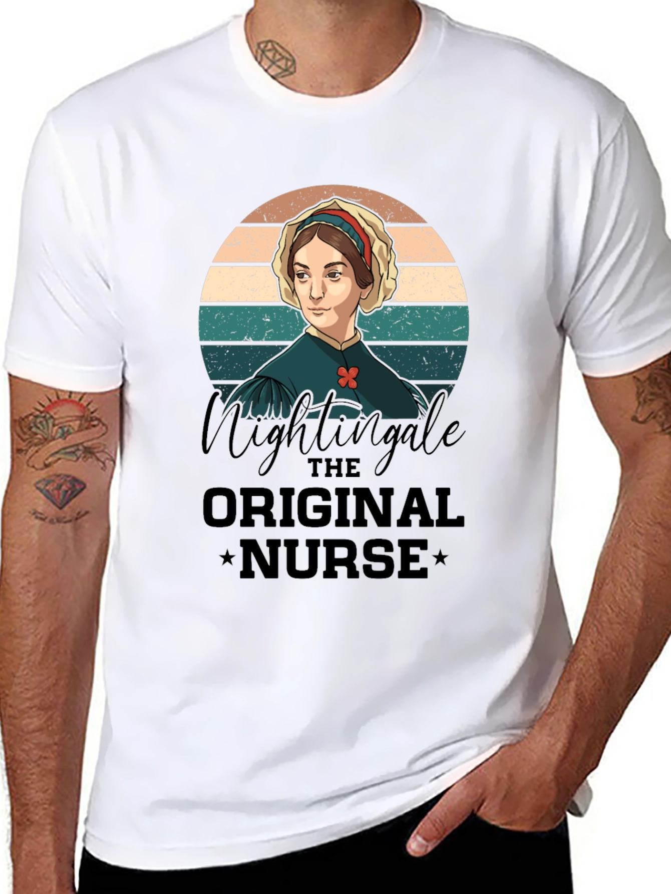 Nightingale Nurse Graphic Tee