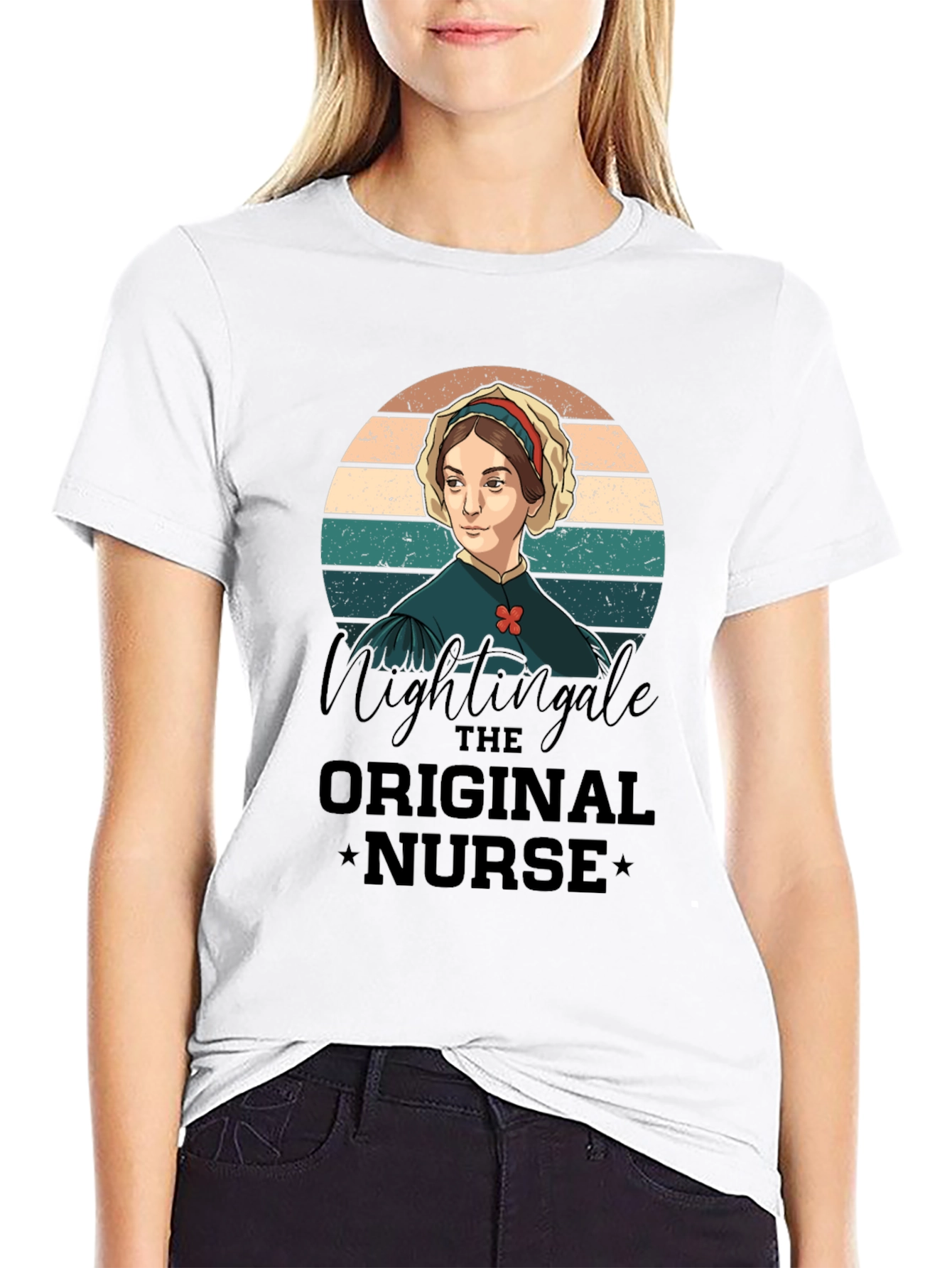 Nightingale Nurse Graphic Tee