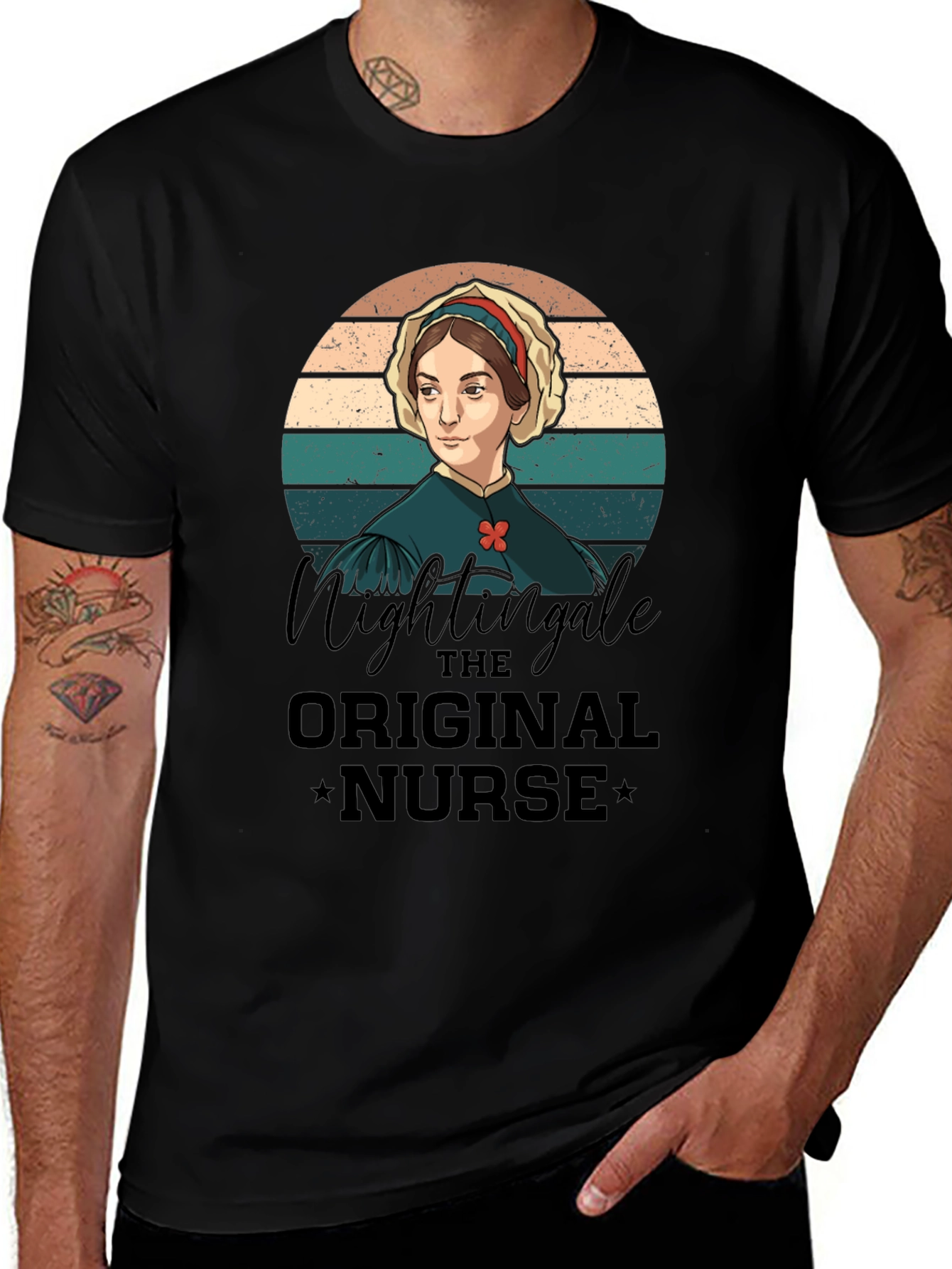 Nightingale Nurse Graphic Tee