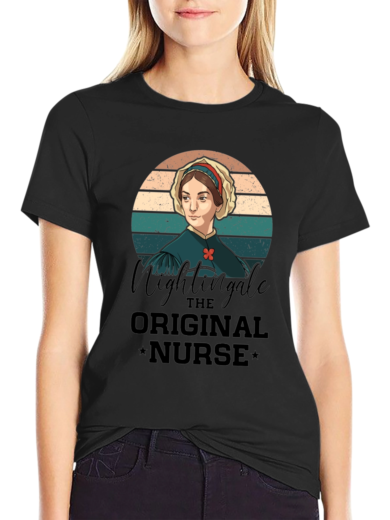 Nightingale Nurse Graphic Tee