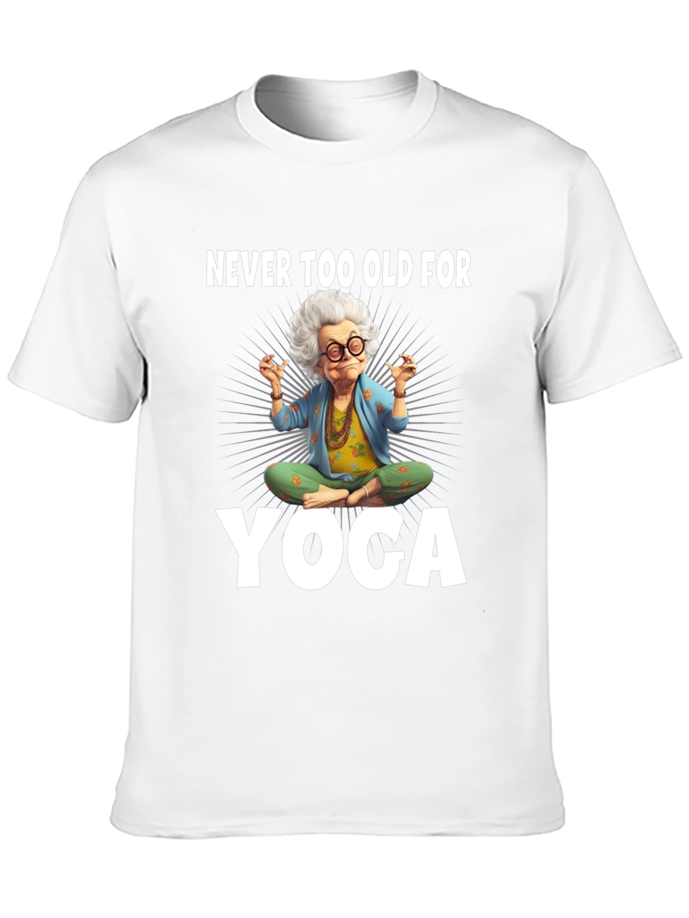 Funny Yoga Grandma T-Shirt
