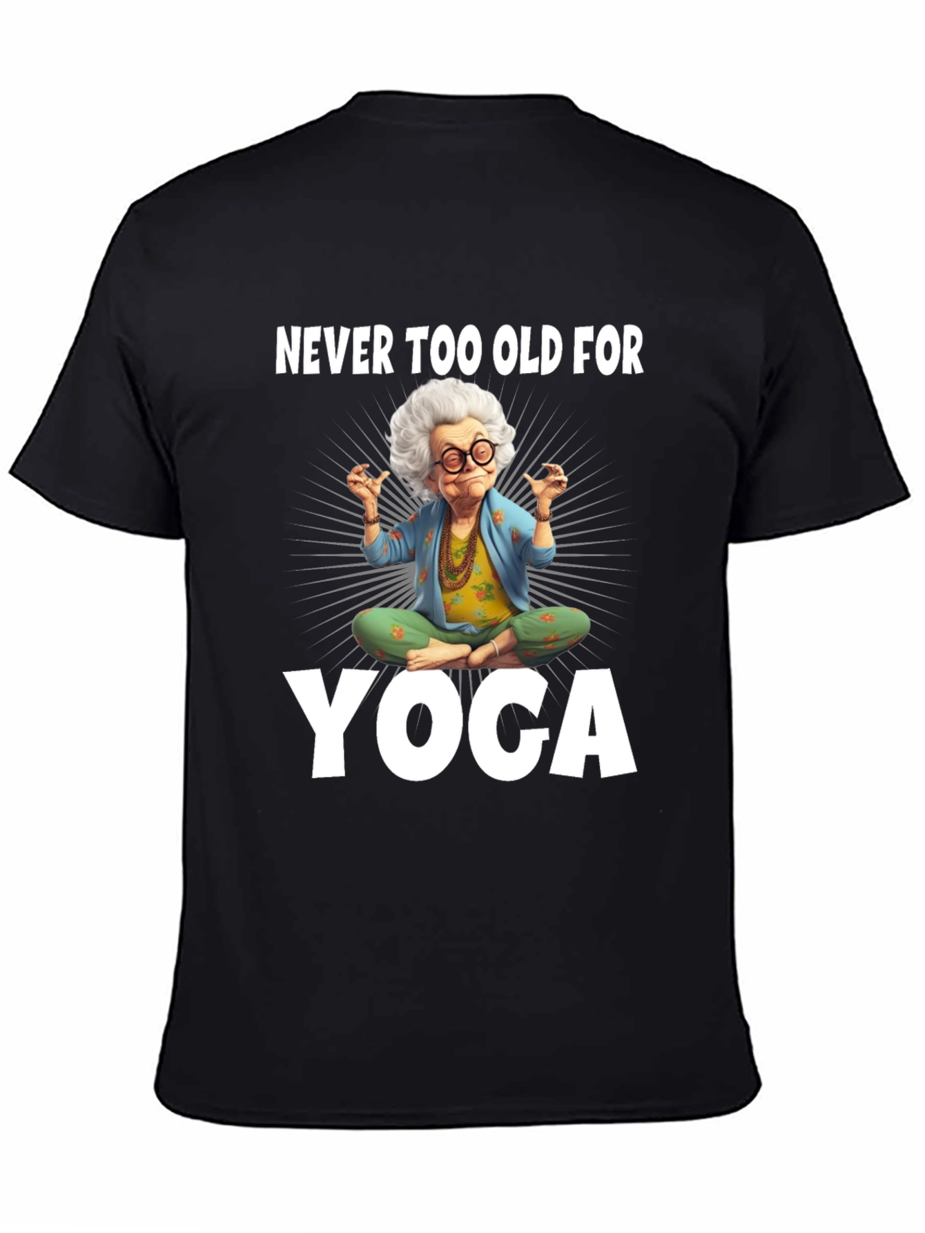 Funny Yoga Grandma T-Shirt