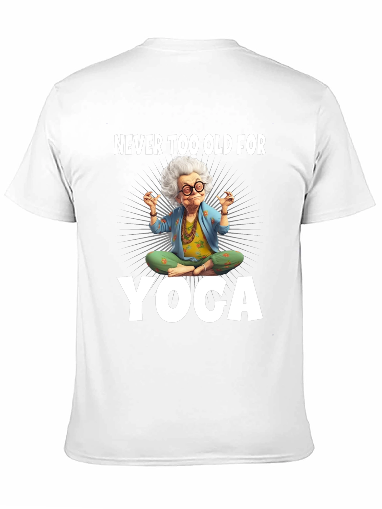 Funny Yoga Grandma T-Shirt