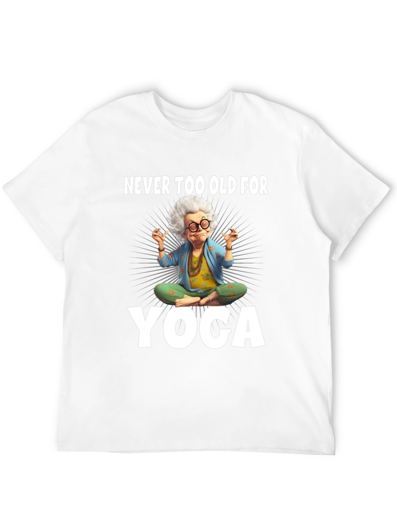 Funny Yoga Grandma T-Shirt