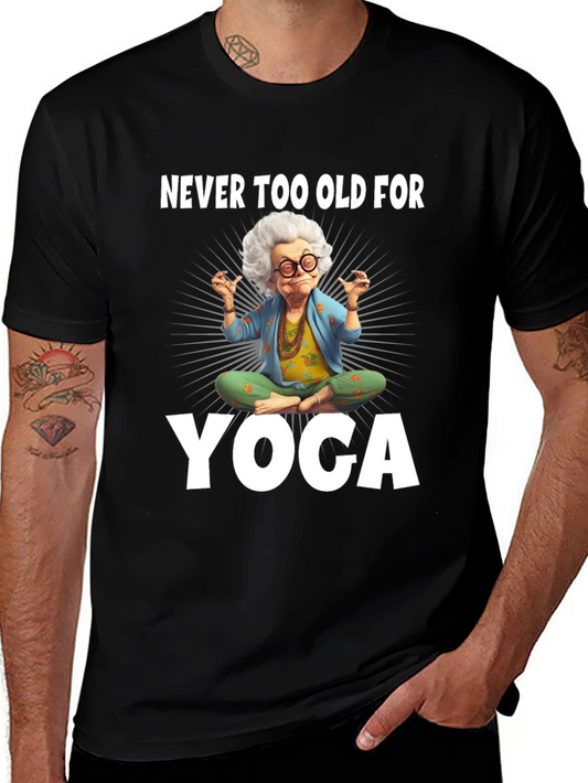 Funny Yoga Grandma T-Shirt