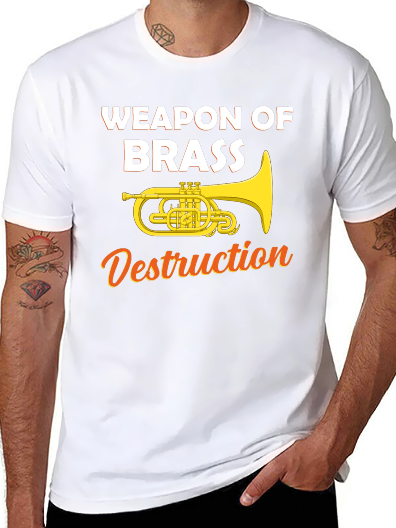 Weapon of Brass Destruction Funny T-Shirt