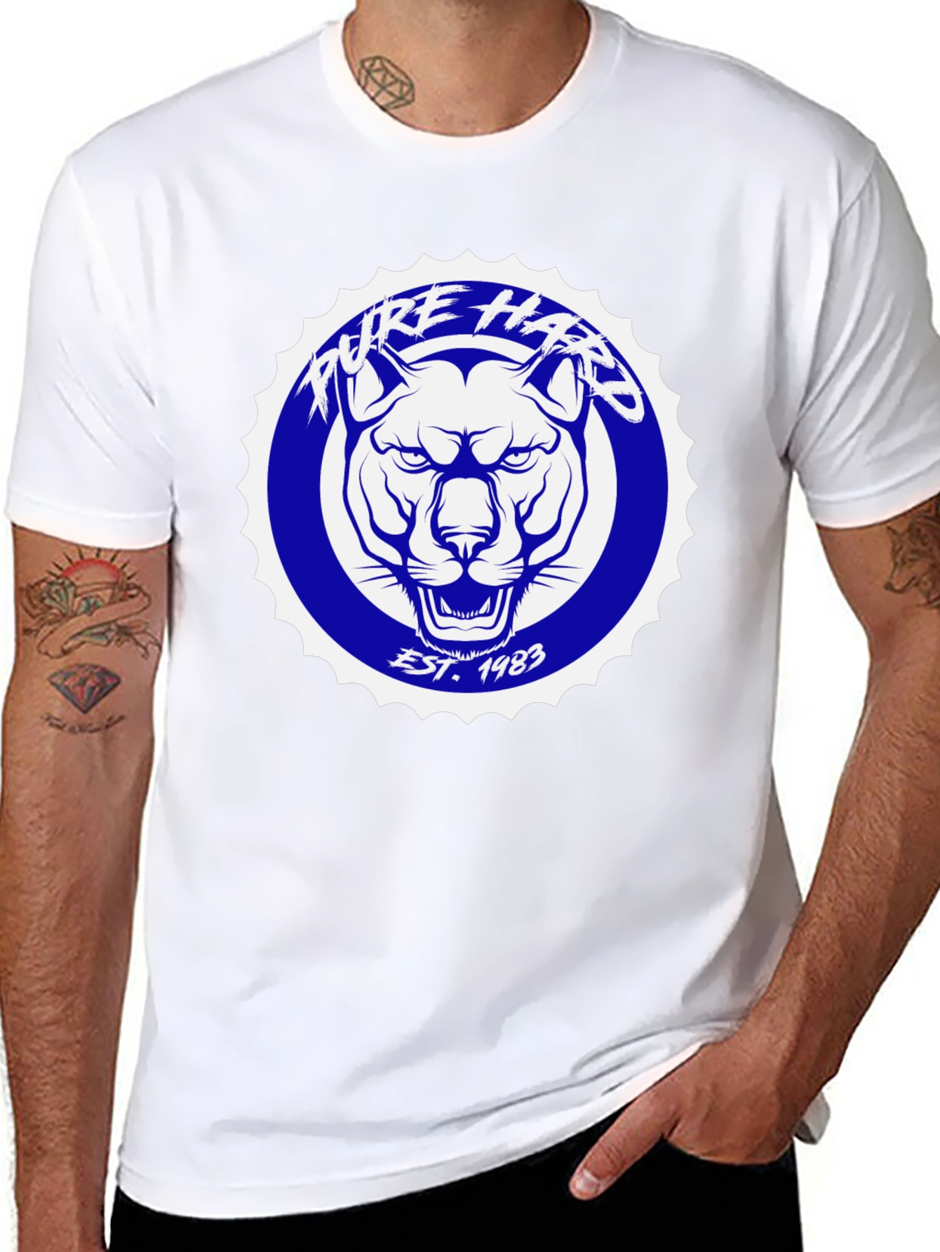 Pure Hard T-Shirt - Black Panther Graphic Tee