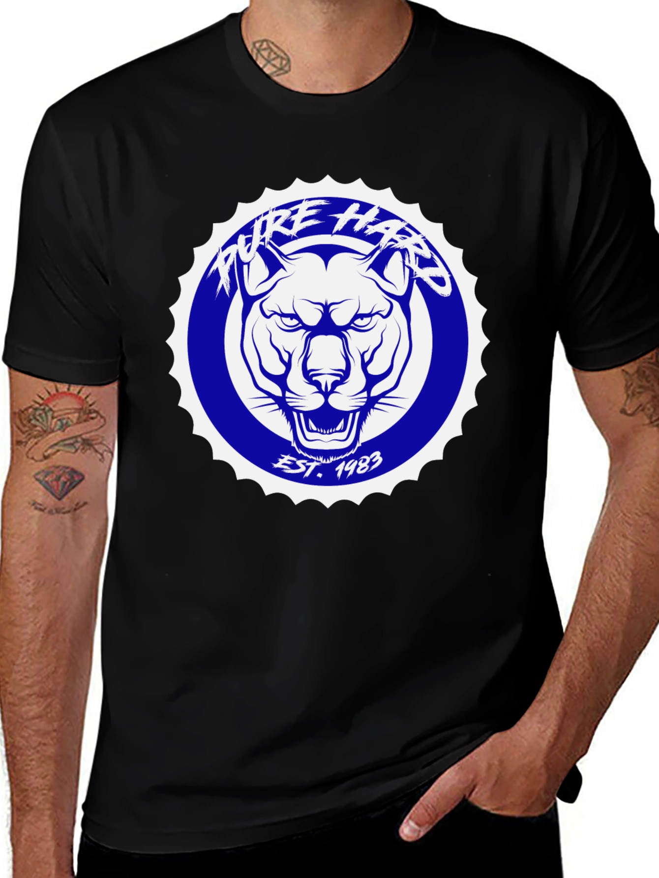 Pure Hard T-Shirt - Black Panther Graphic Tee