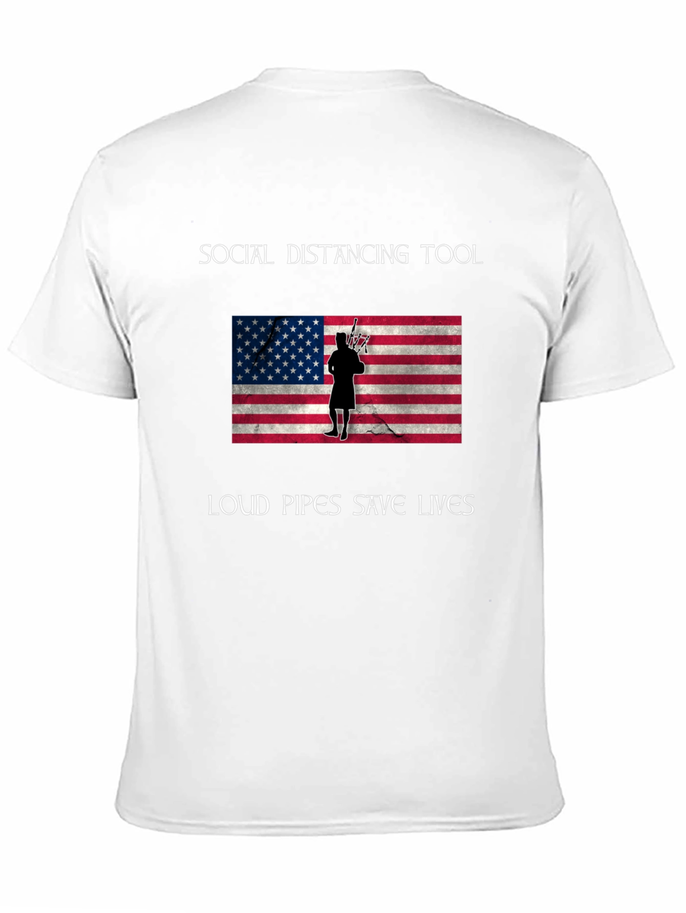 Social Distancing Loud Pipes Save Lives T-Shirt