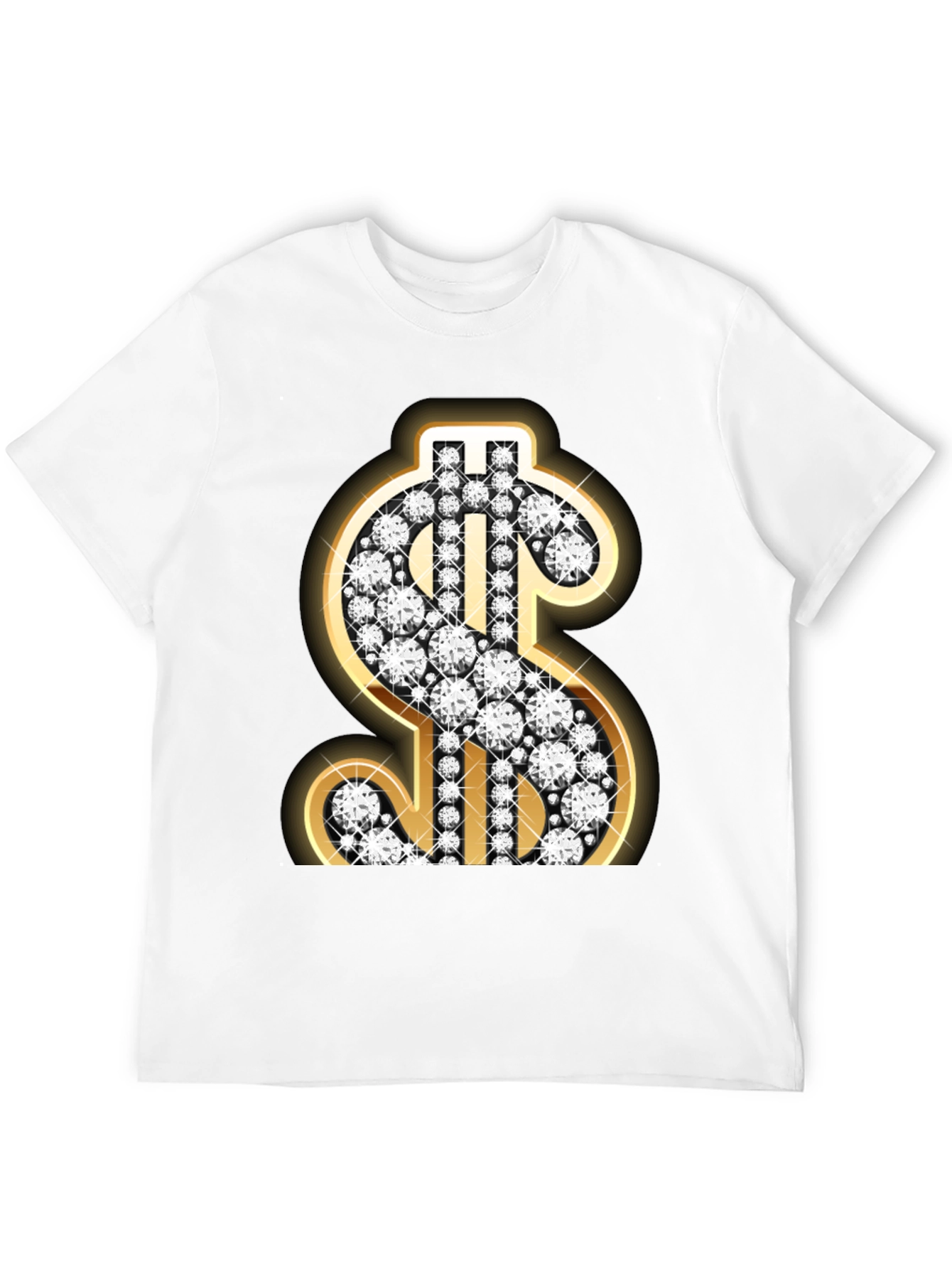 Diamond Dollar Sign Graphic Tee