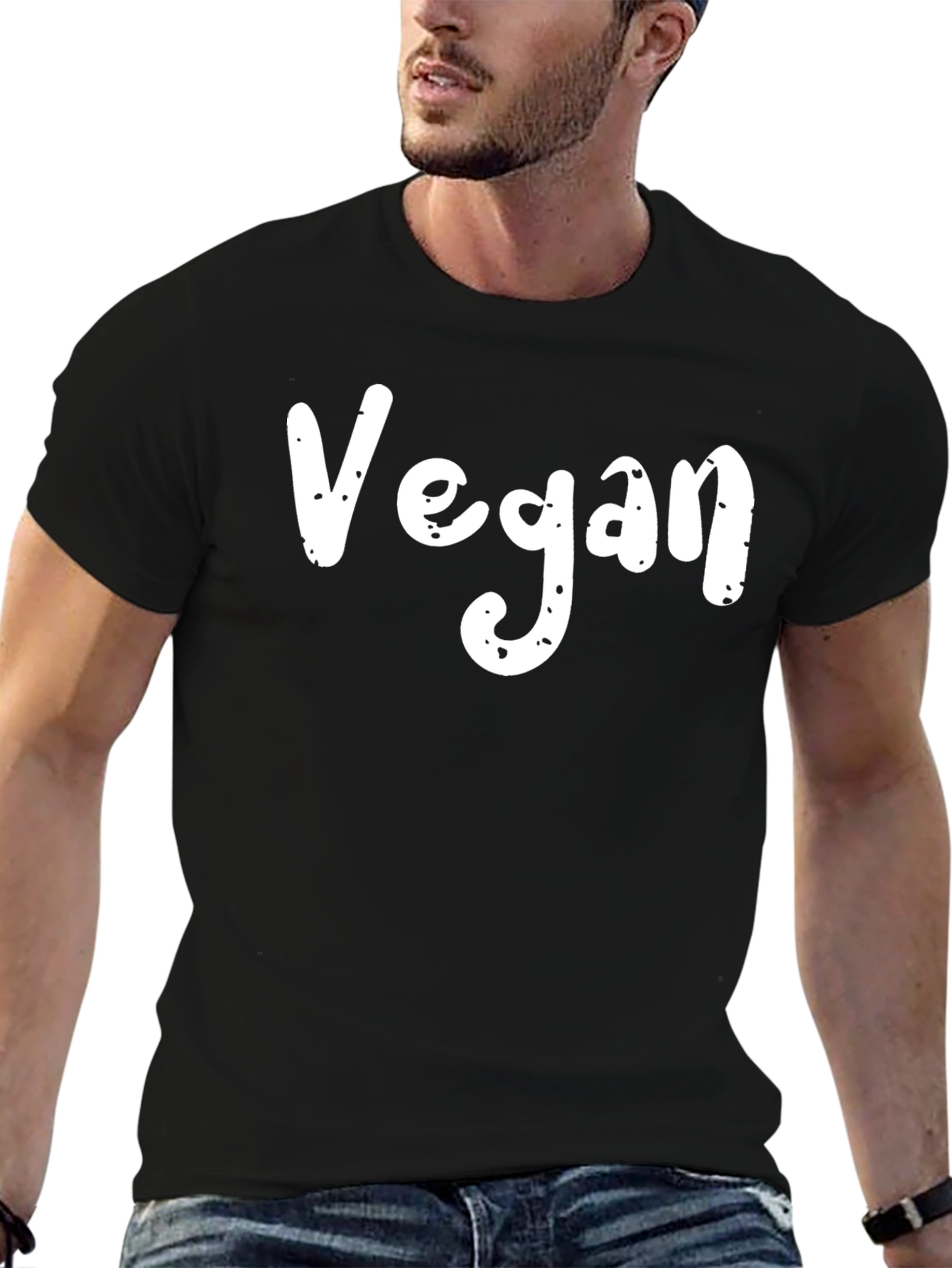 Vegan T-Shirt - Soft Cotton Blend