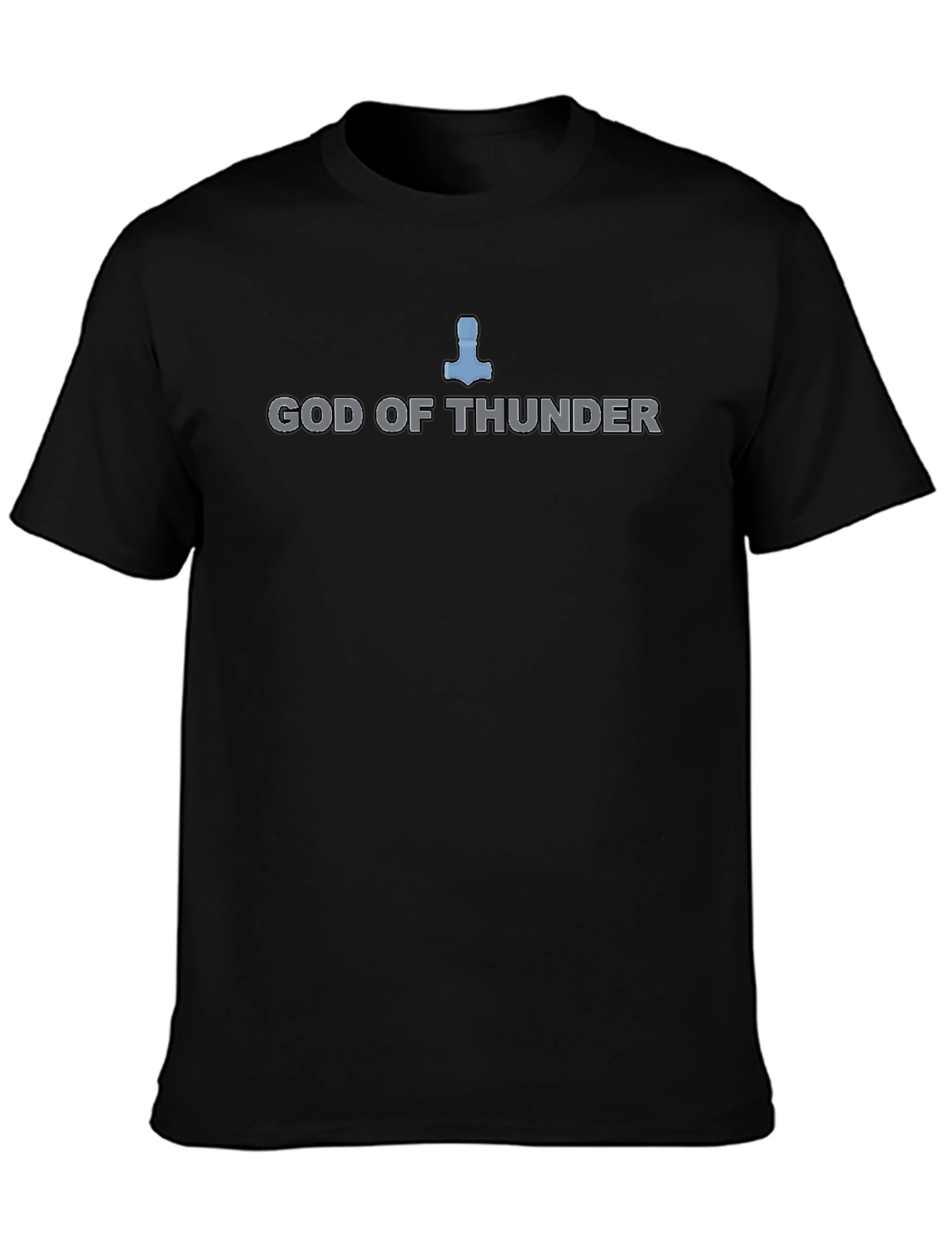 God of Thunder Graphic Tee - Black