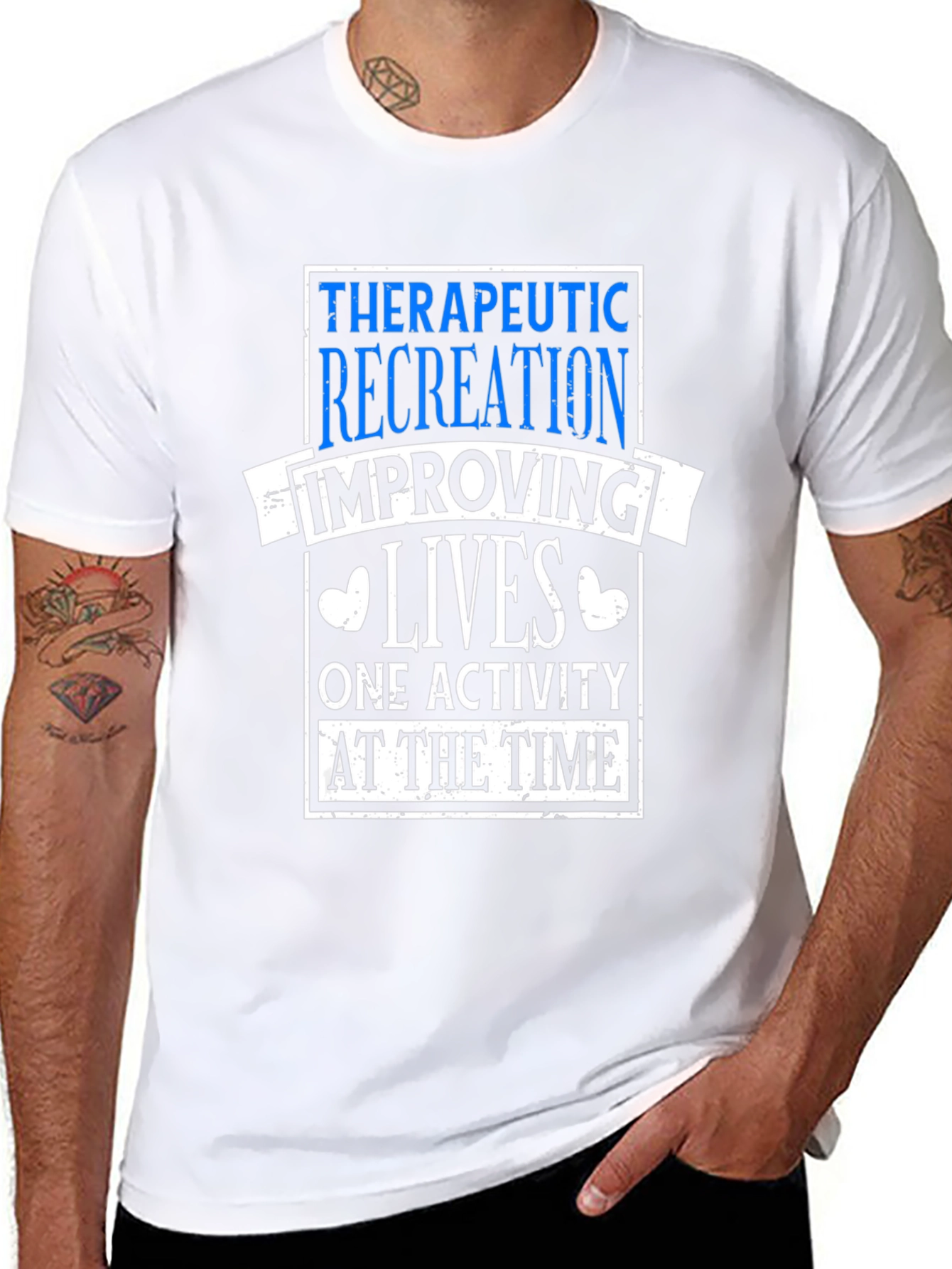 Therapeutic Recreation T-Shirt: Improving Lives One Activity