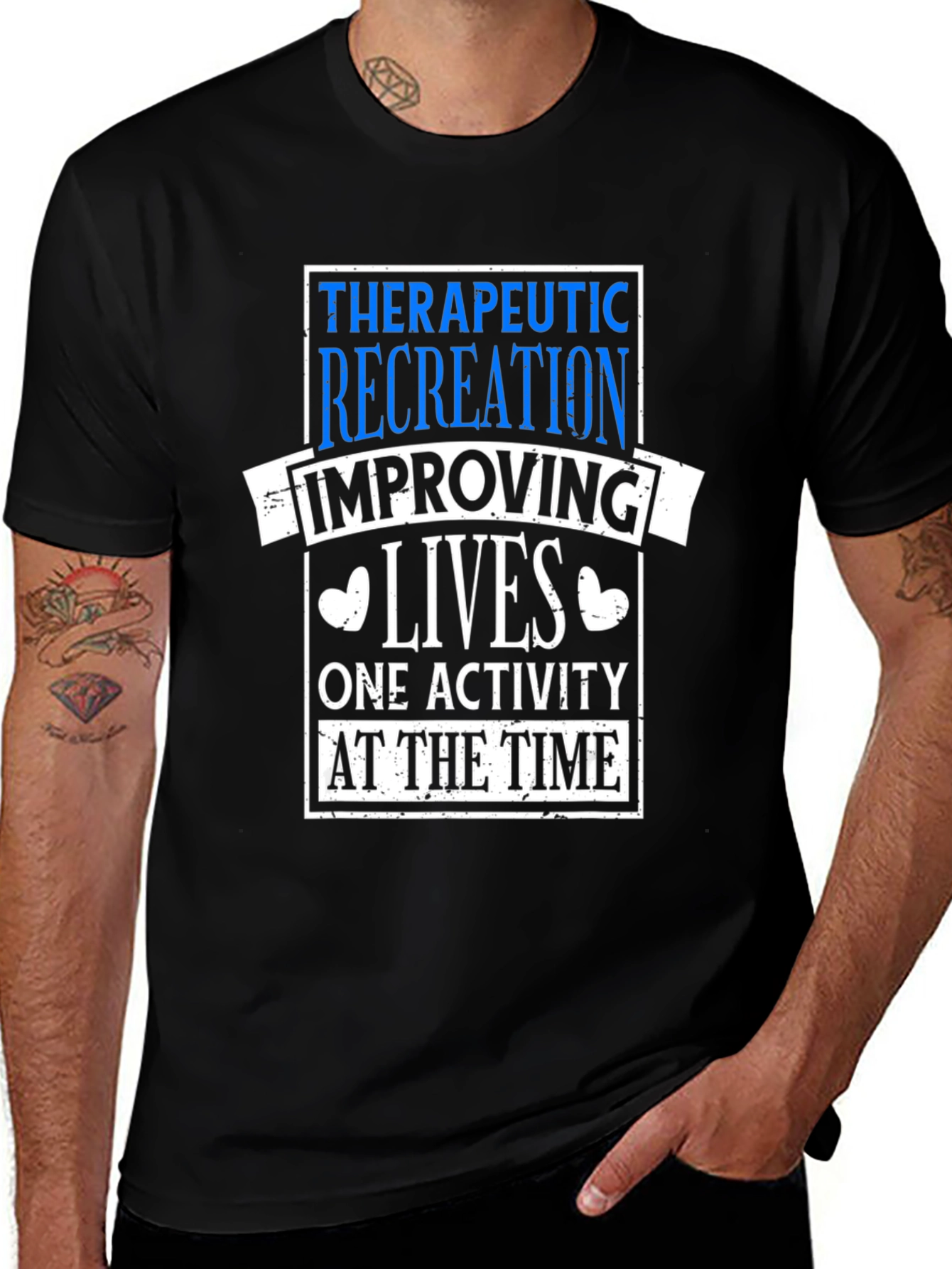 Therapeutic Recreation T-Shirt: Improving Lives One Activity