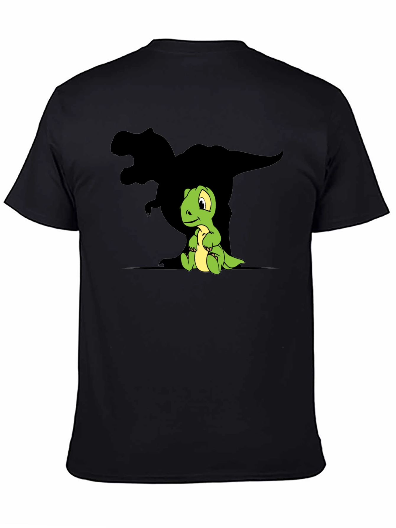 Cute Dino T-Shirt - Fearsome Shadow Adorable Style