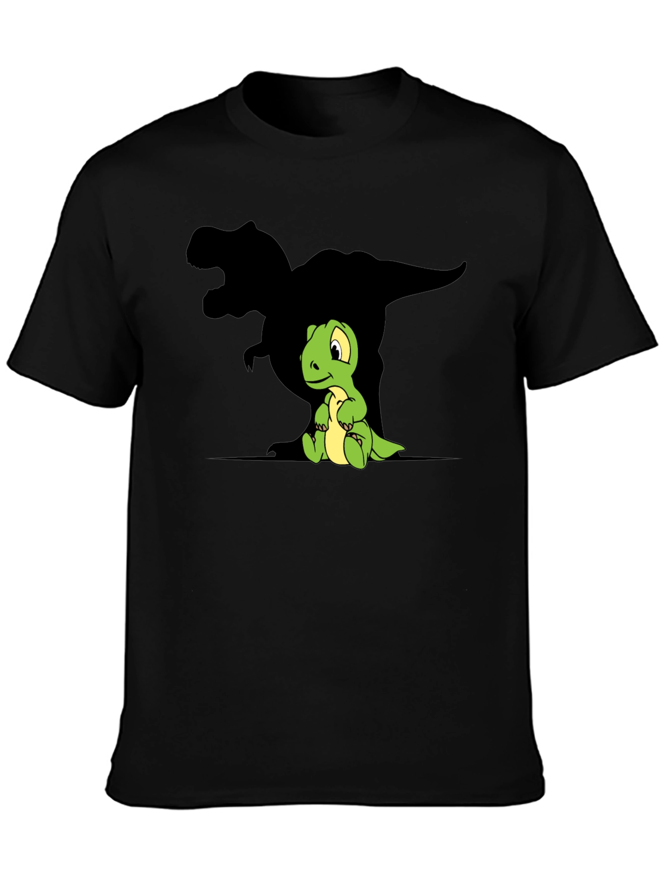 Cute Dino T-Shirt - Fearsome Shadow Adorable Style
