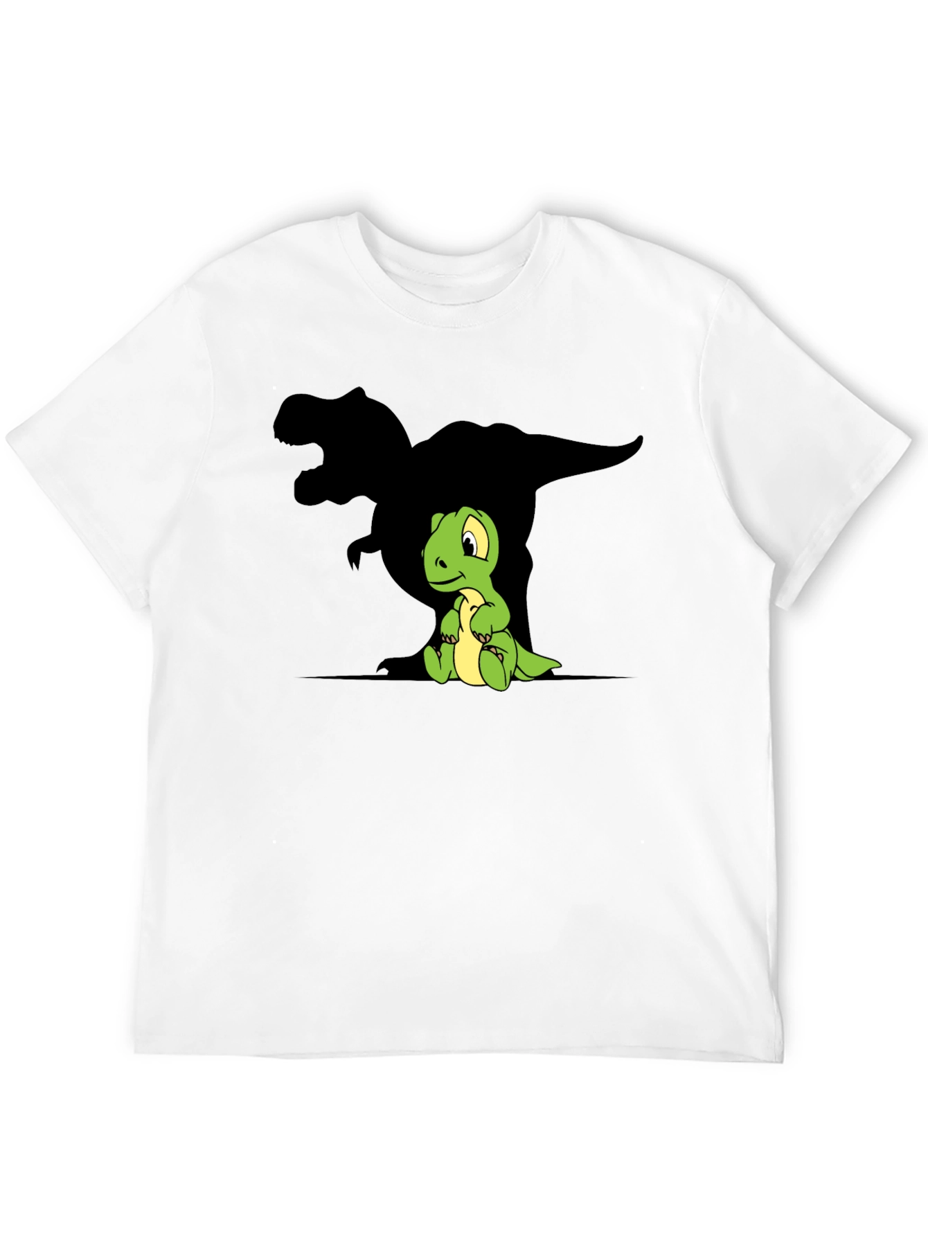 Cute Dino T-Shirt - Fearsome Shadow Adorable Style