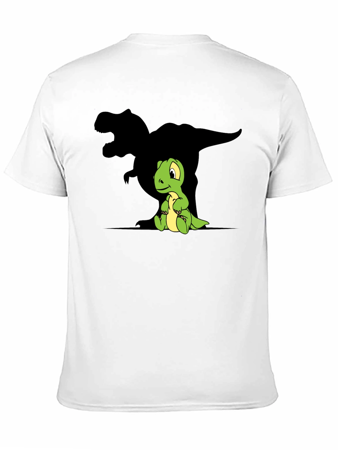 Cute Dino T-Shirt - Fearsome Shadow Adorable Style