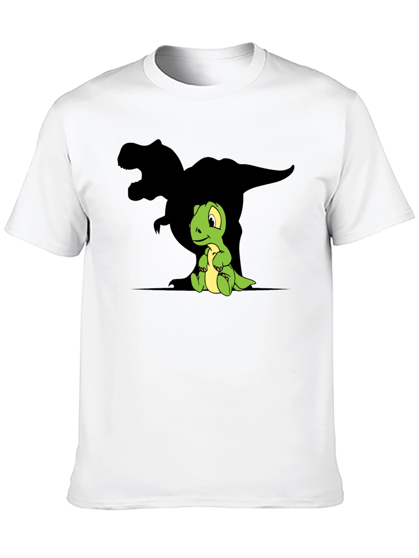 Cute Dino T-Shirt - Fearsome Shadow Adorable Style