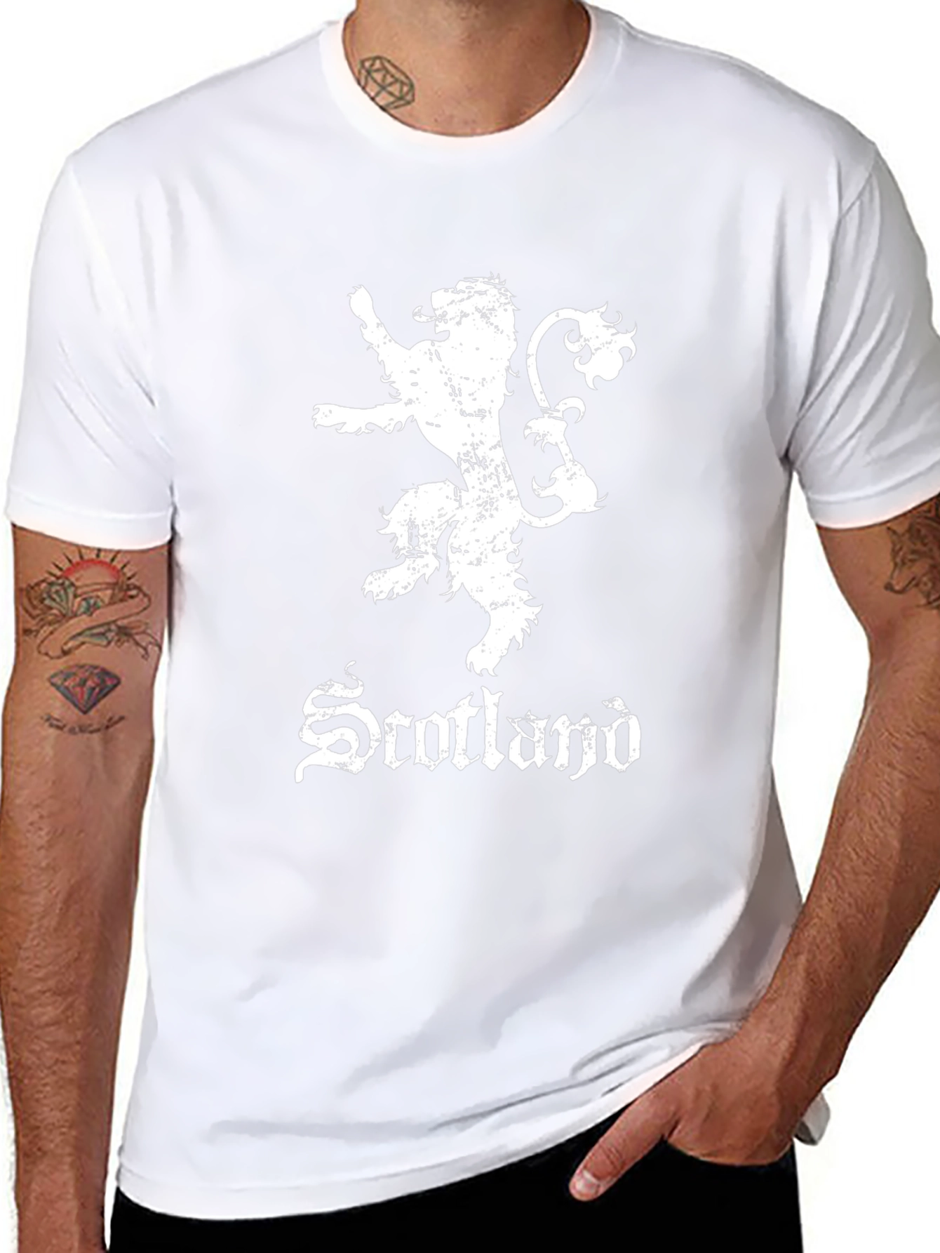 Scotland Lion Rampant Crest Graphic T-Shirt