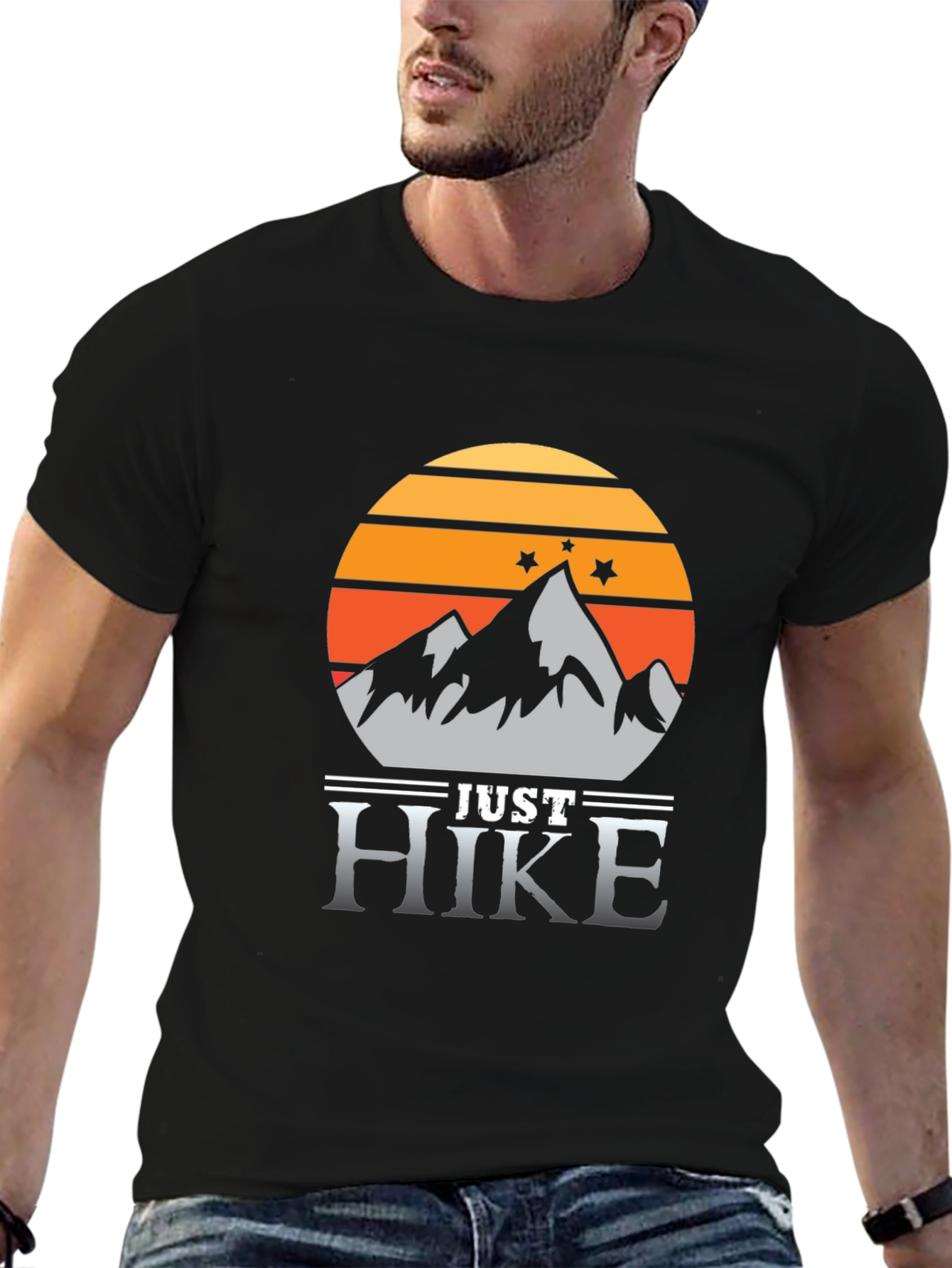Just Hike Tee - Mountain Adventure T-Shirt