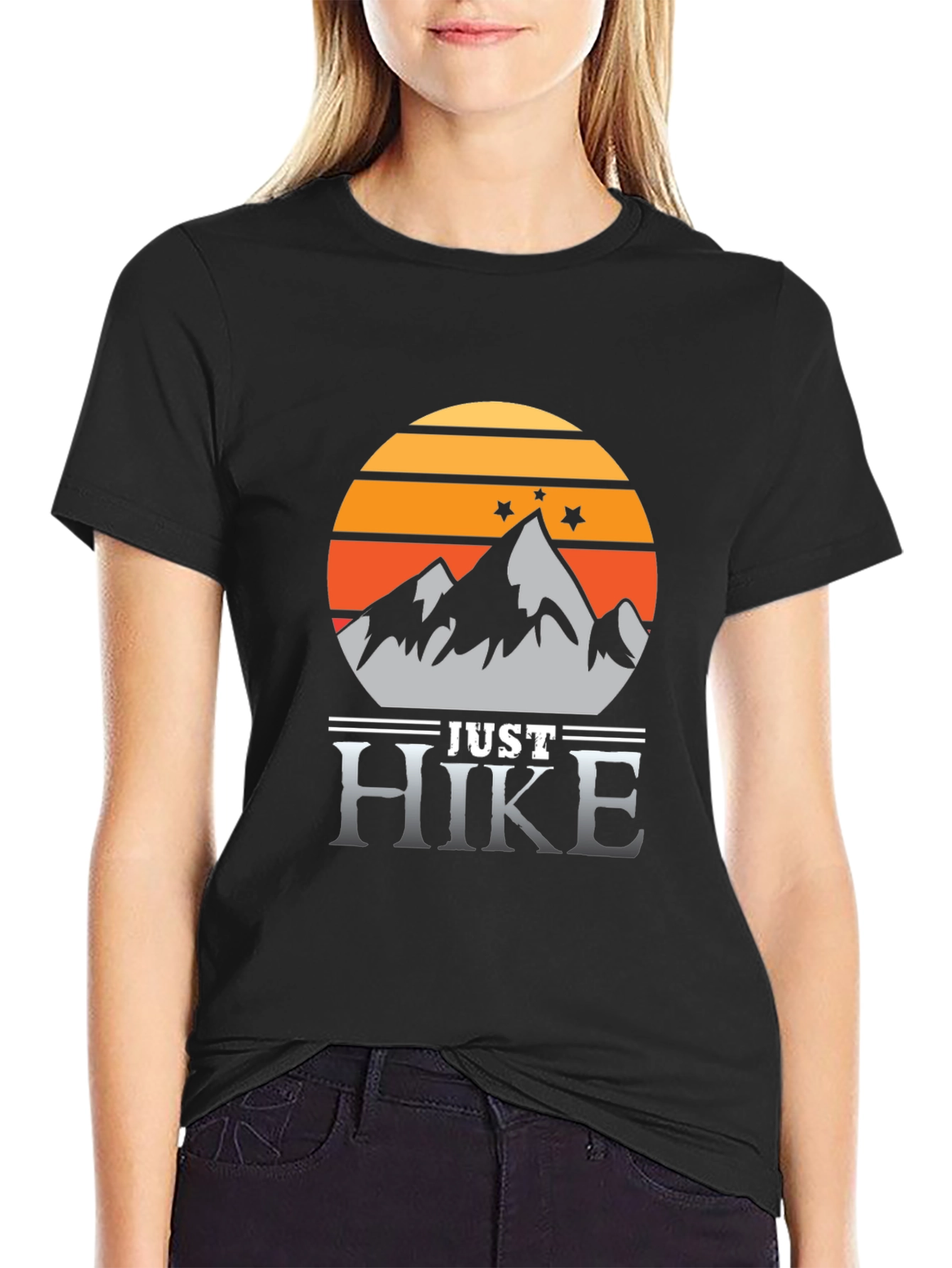 Just Hike Tee - Mountain Adventure T-Shirt