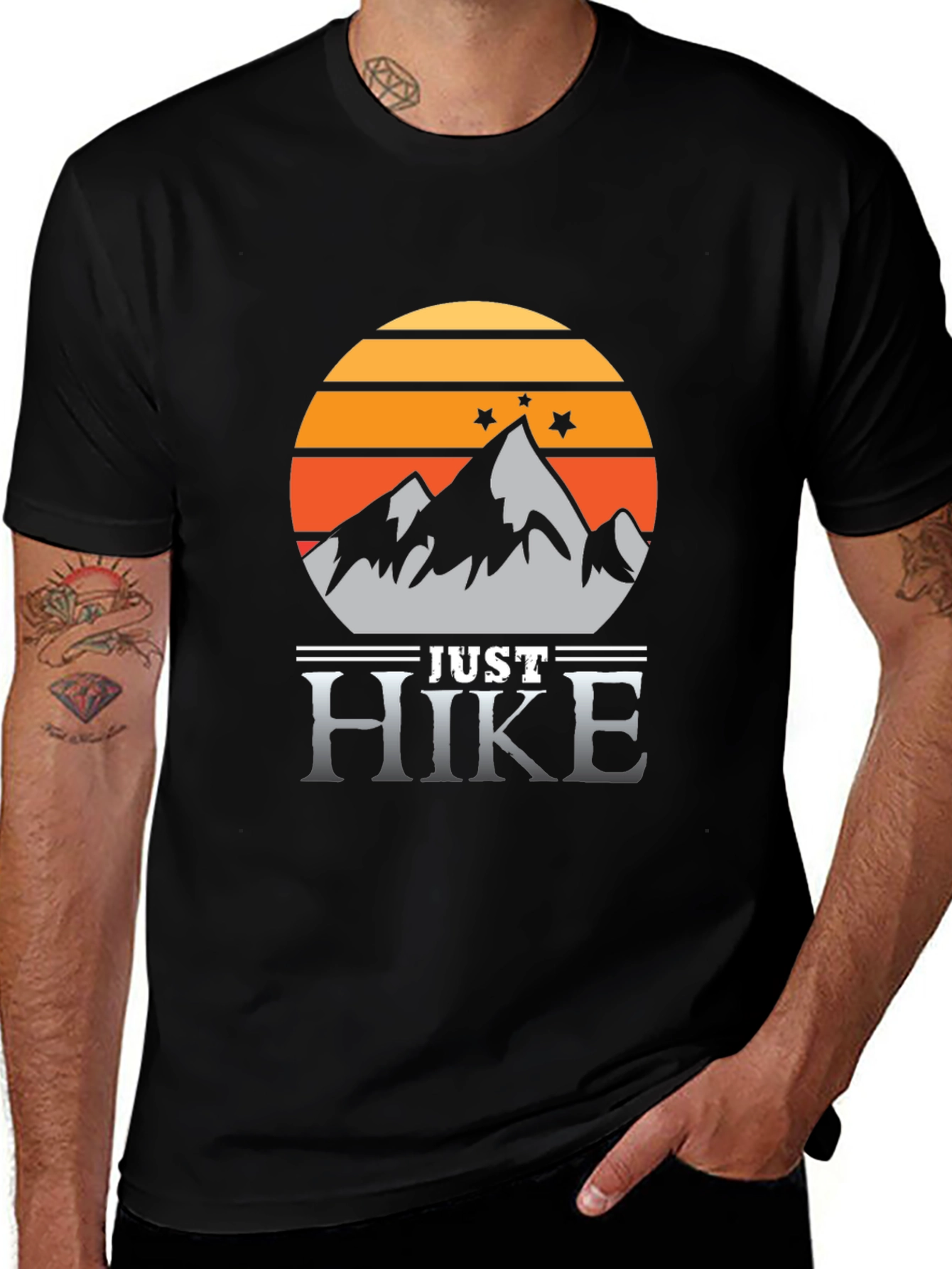 Just Hike Tee - Mountain Adventure T-Shirt