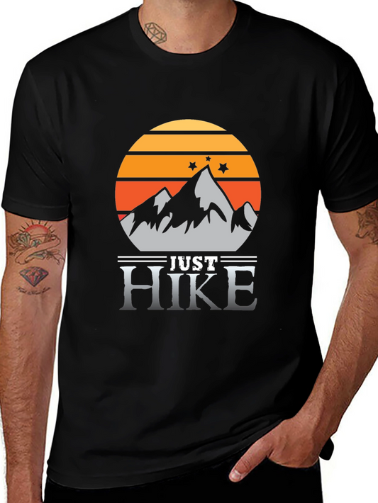 Just Hike Tee - Mountain Adventure T-Shirt